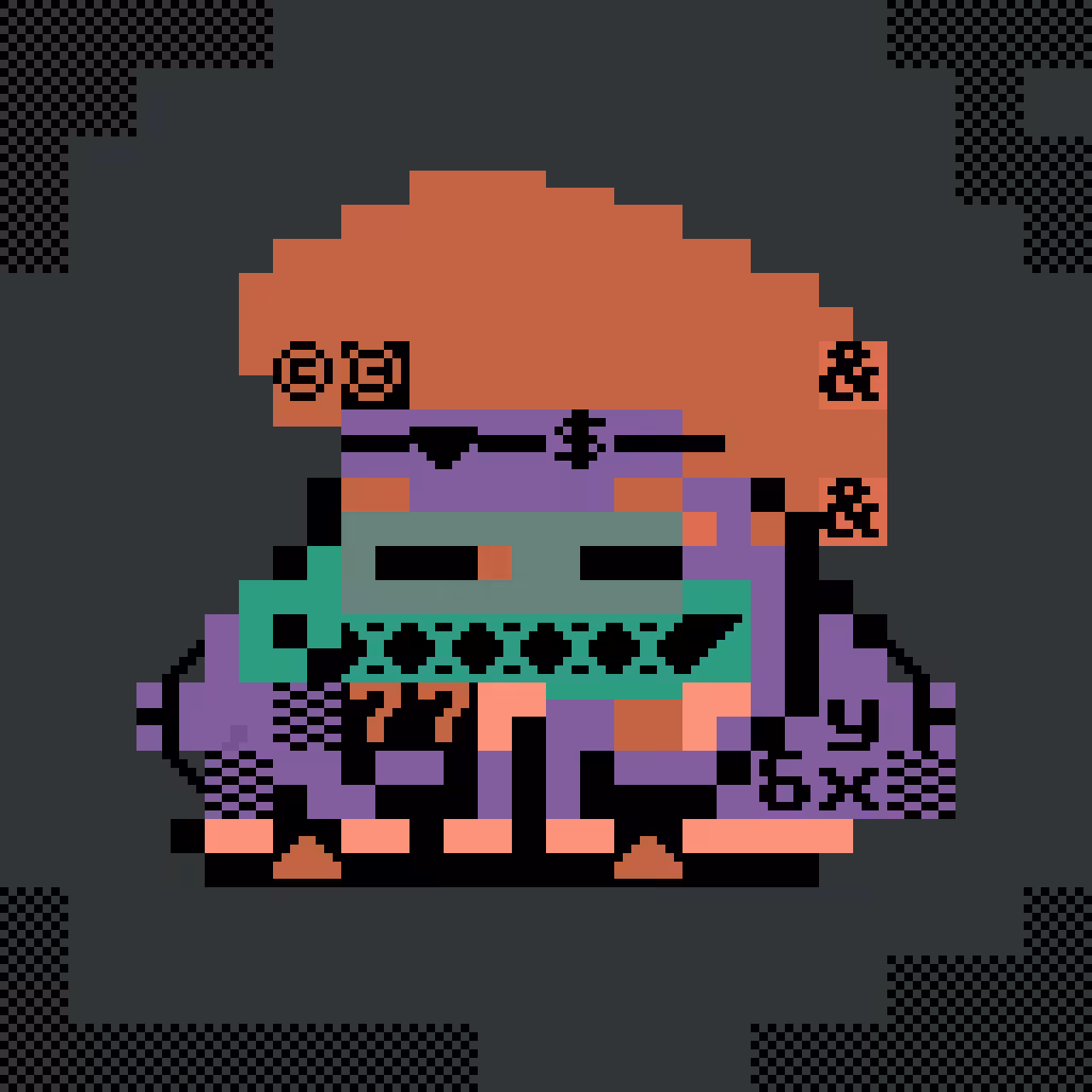 ASCII CrypToadz #6952