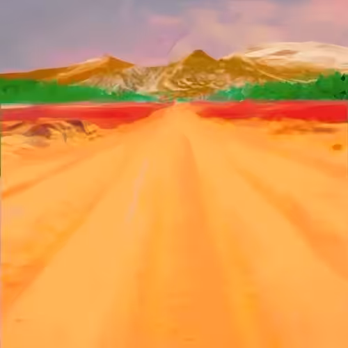 Generated Glitch Landscape #325