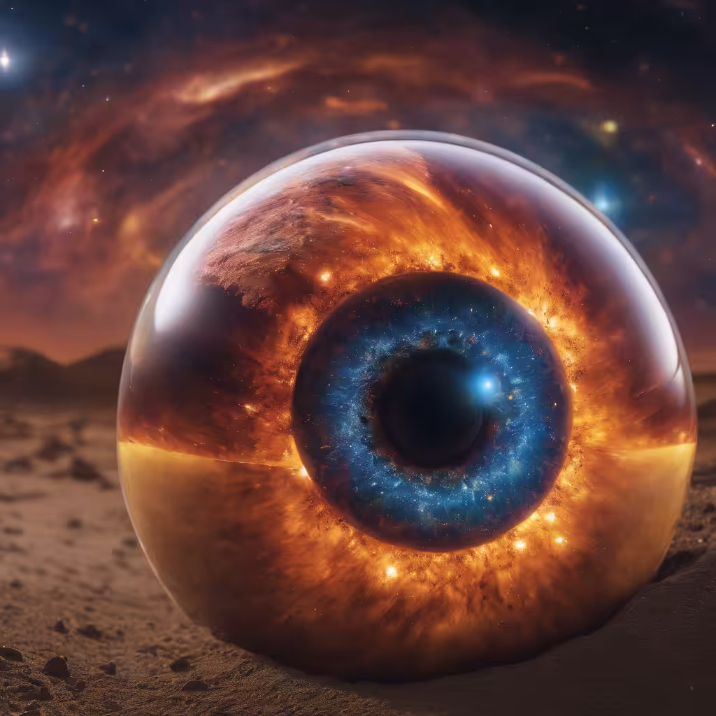 The world in your eyes
