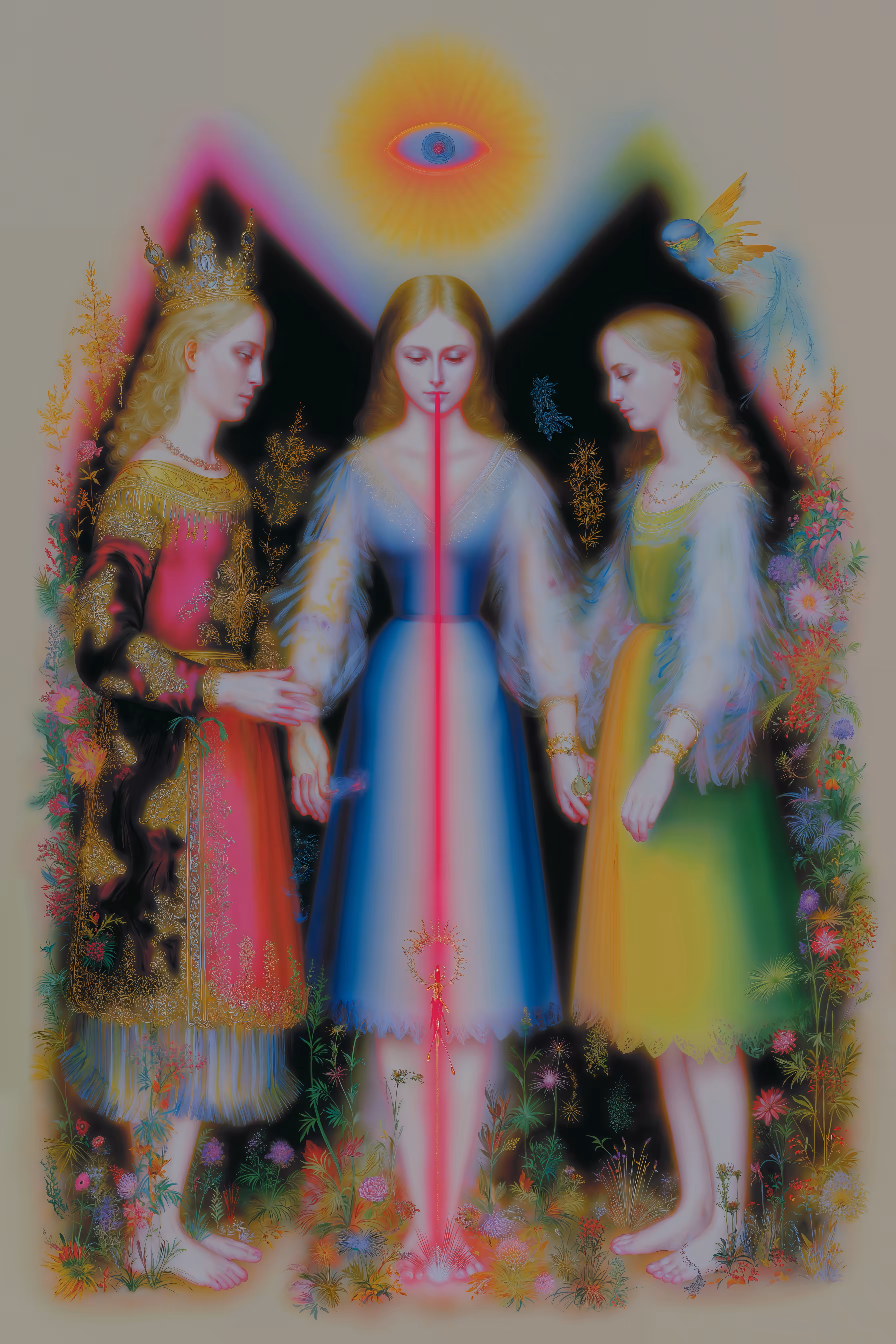 The כֶּשֶׁף Magic Tarot: VI — The Lovers (L’Amoureux)