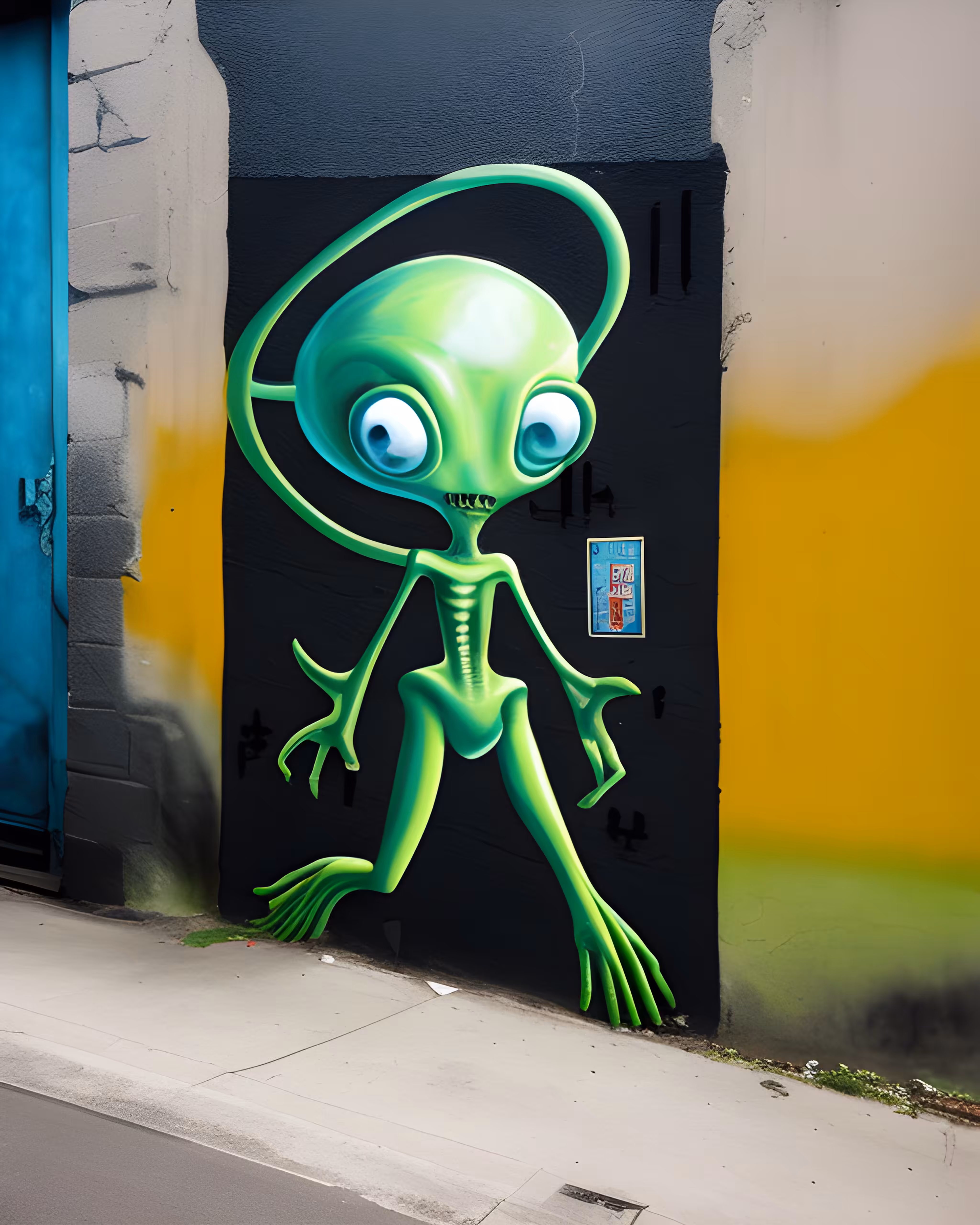 Playful Alien