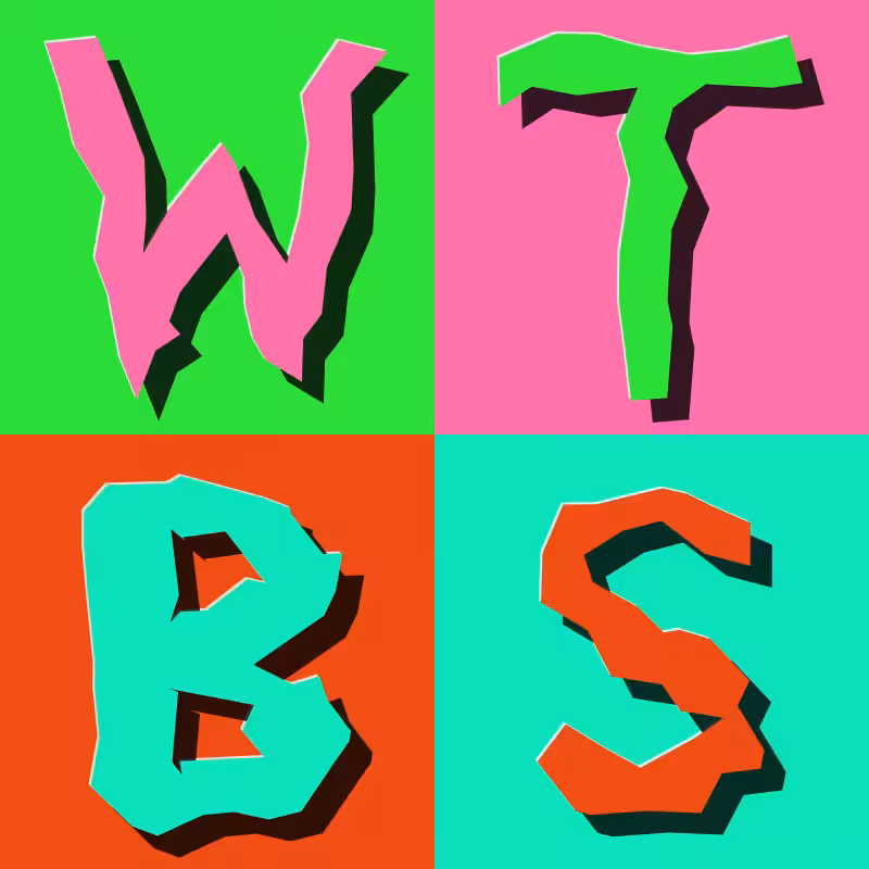 Waiting To Be Signed Logo with Wobbles #15