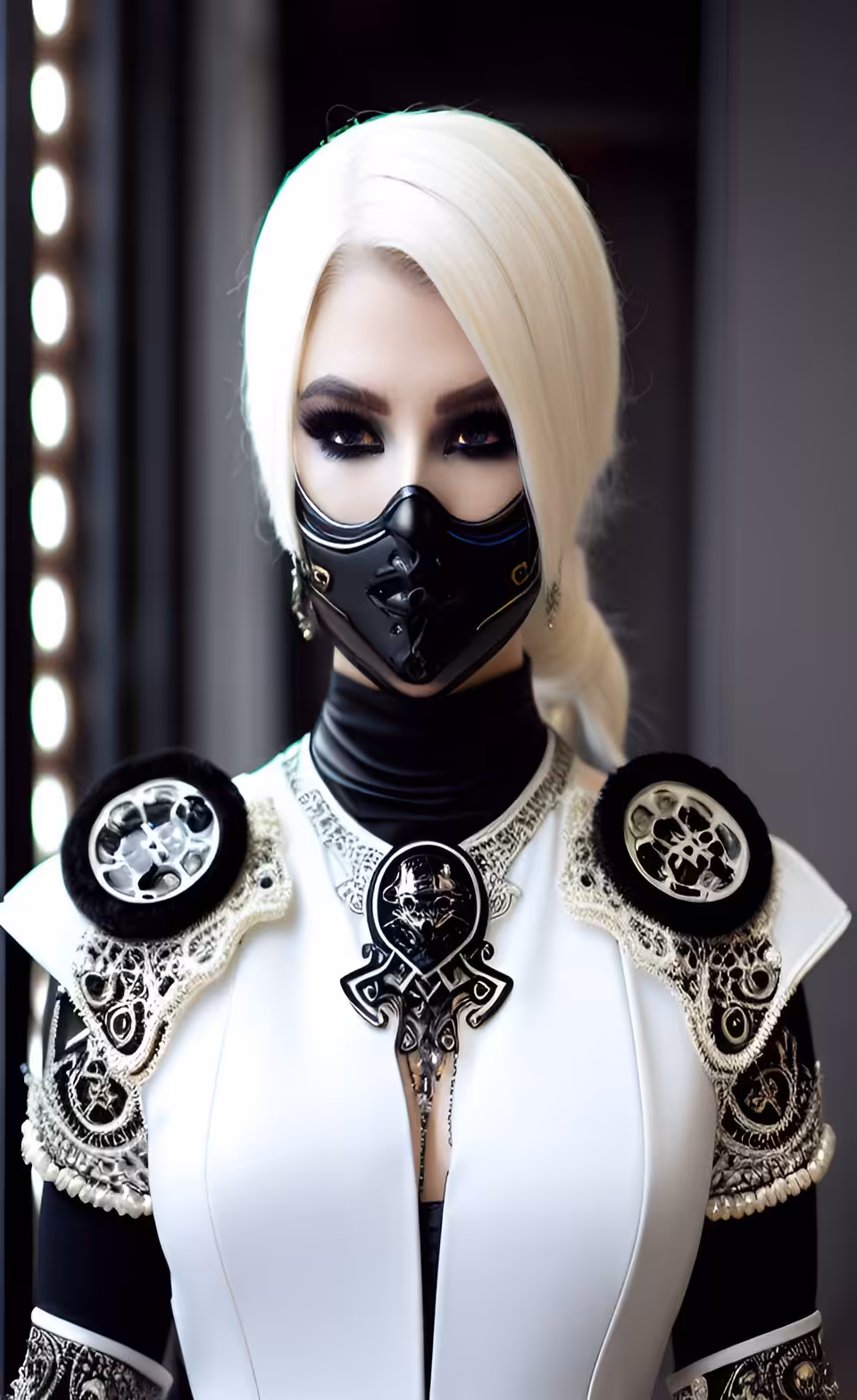 Fashion art gallery: Black and White style #69