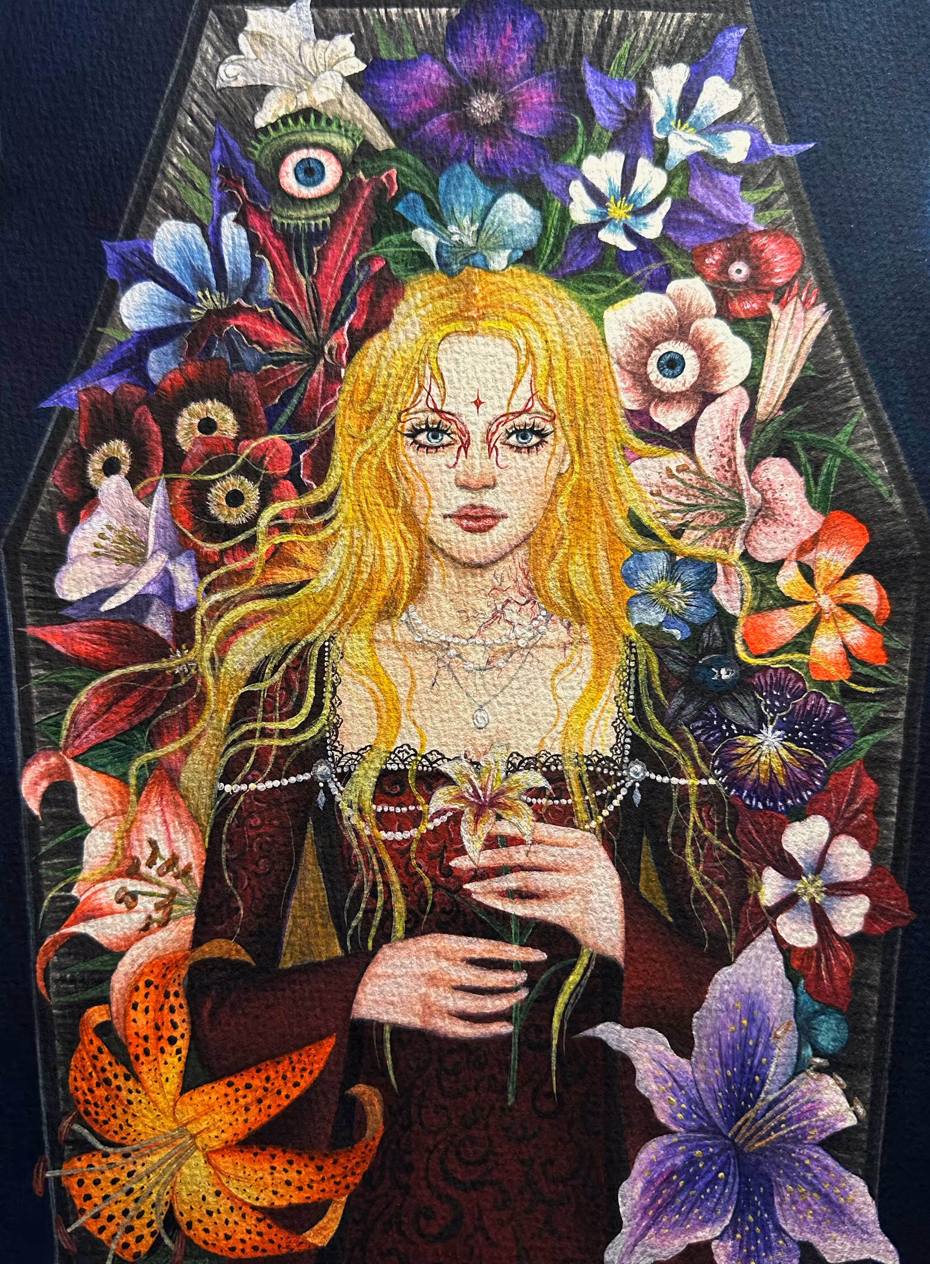 A Flower in a Coffin