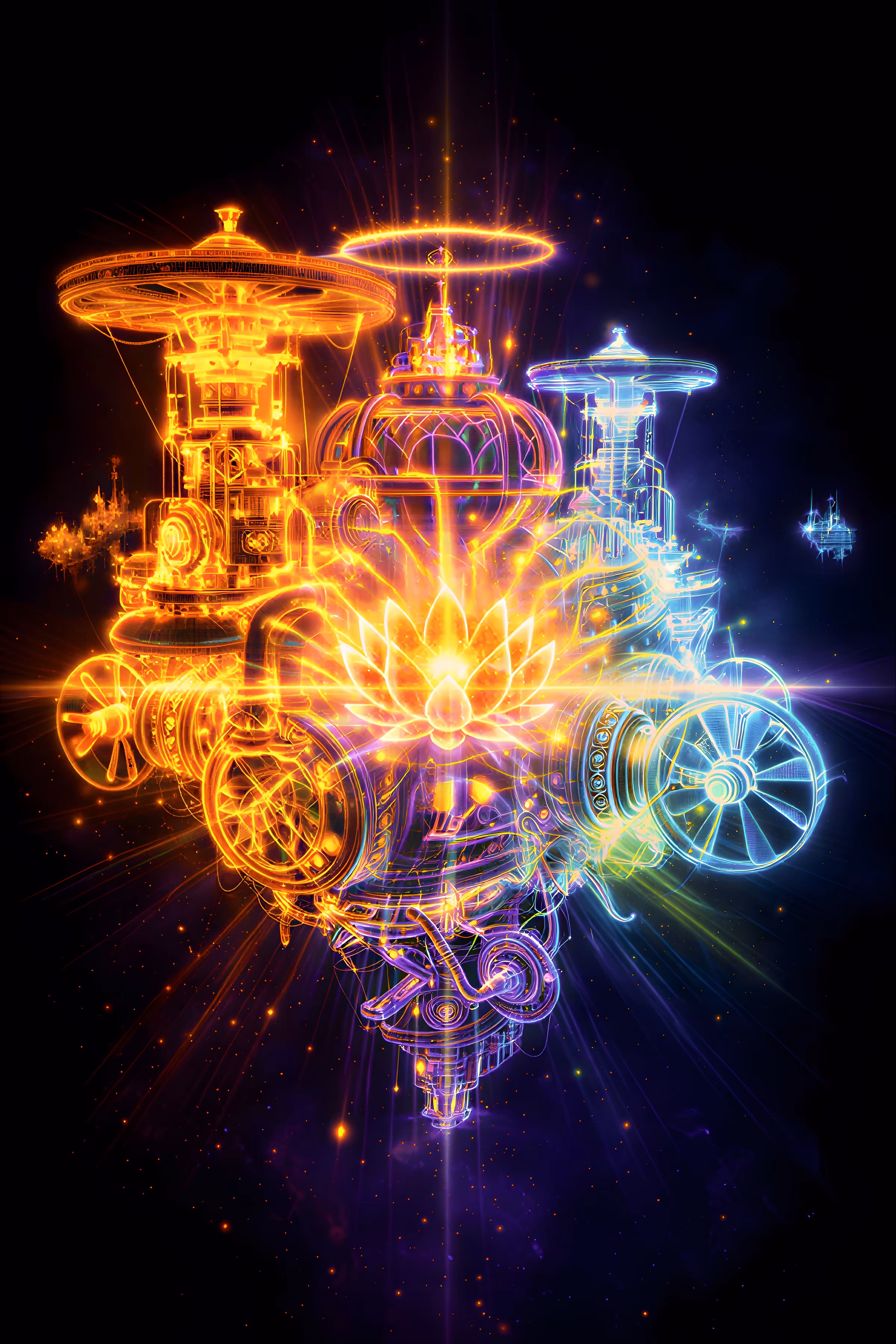 Flor do Lótus XXIV — Chapter II: The Lotus Engine