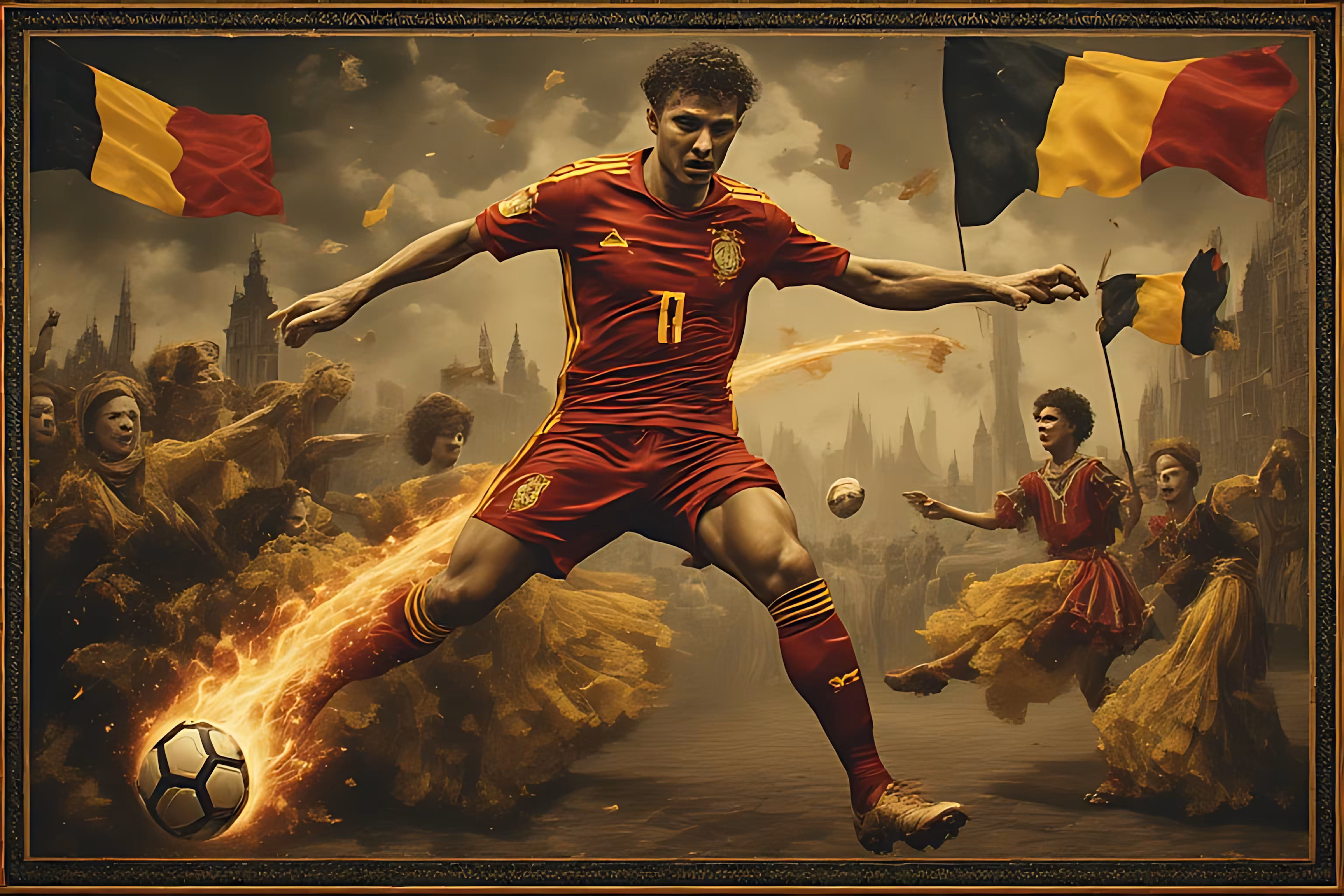 2026 WORLD CUP: 48 NATIONS | NFT COLLECTION: Belgium The Red Devils on Fire
