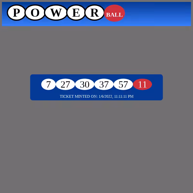 Powerball #2
