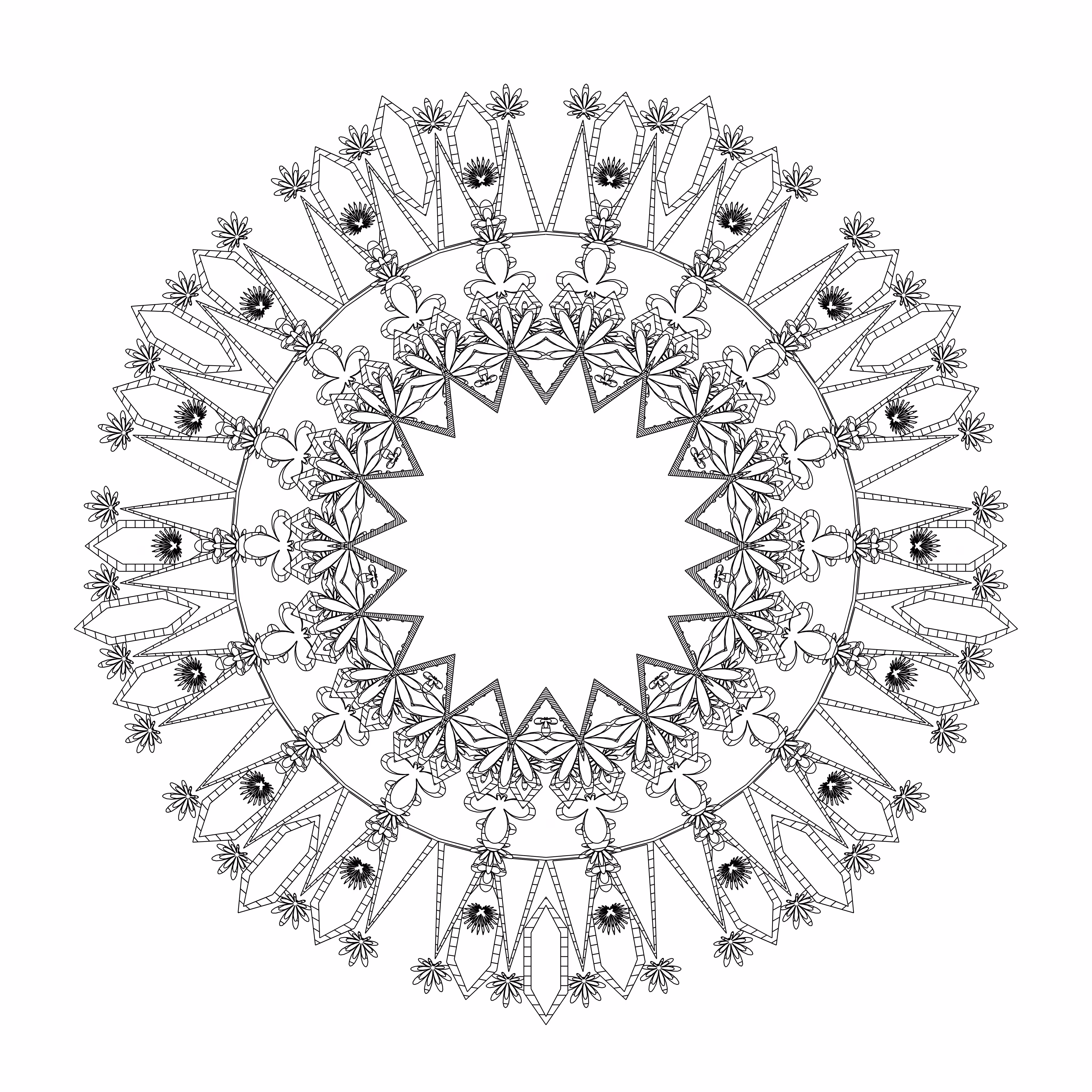 LL21 Mandala #199