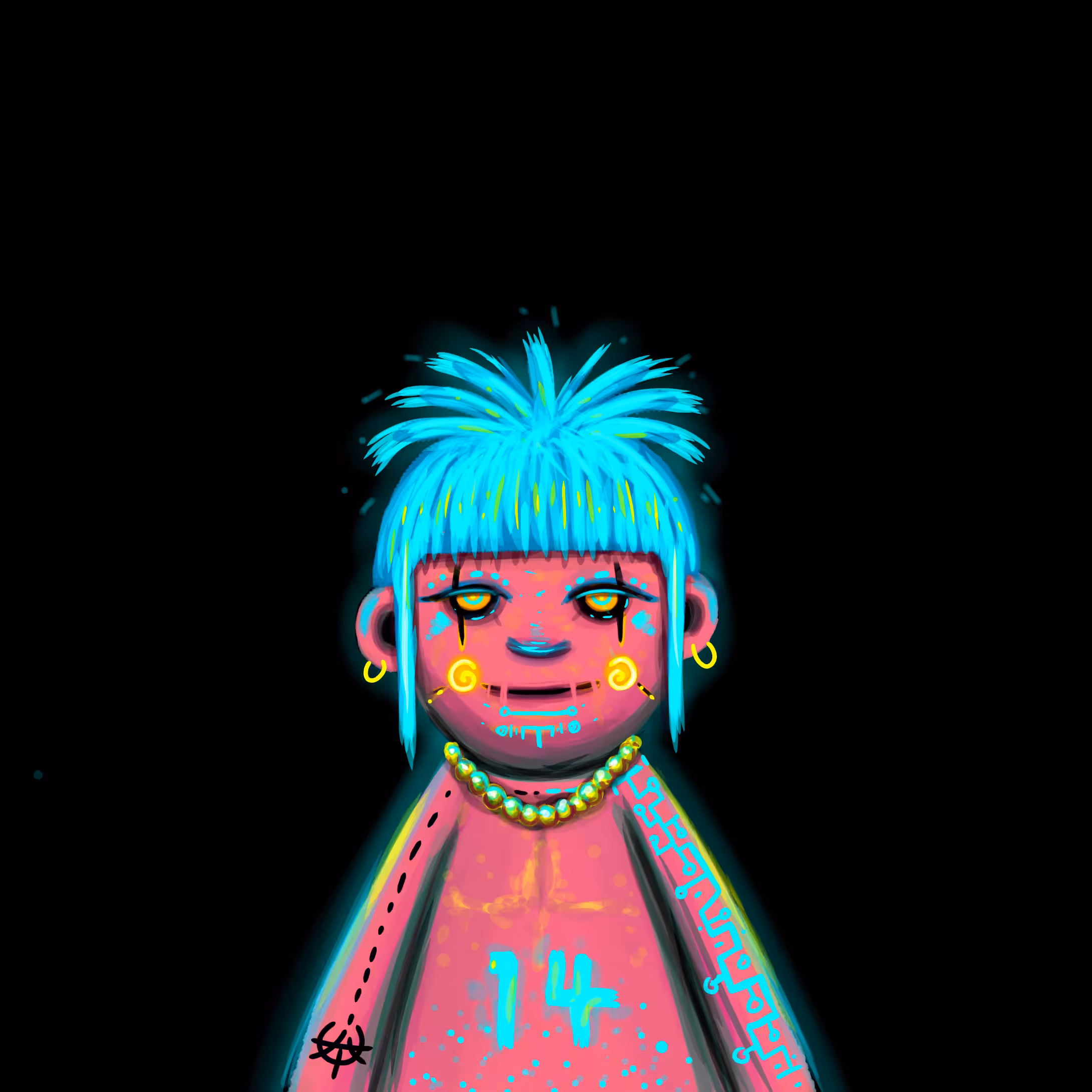 WEIRD DOLL #014