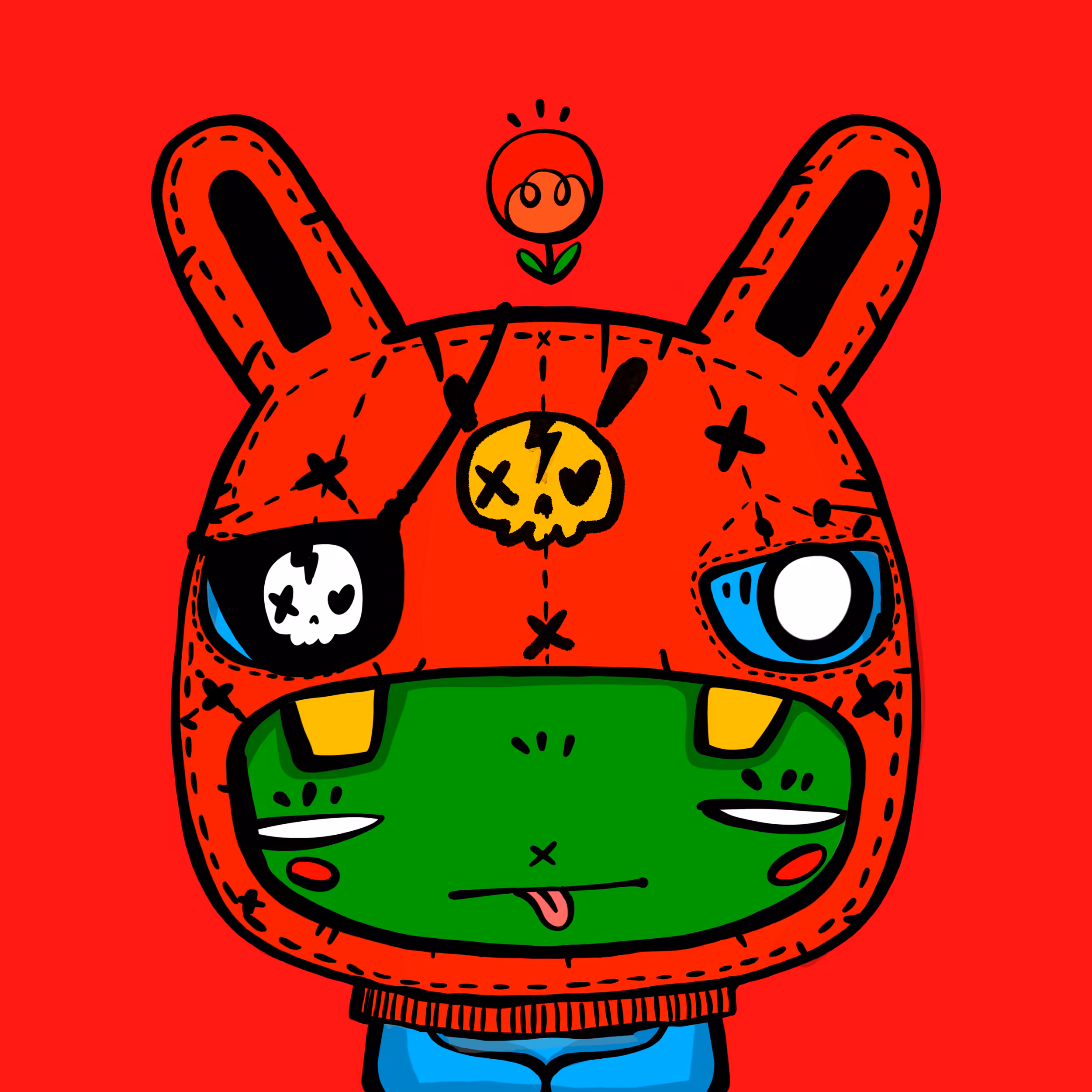 TOKYO PUNKS | BAD BUNNIES: TKP BAD BUNNY #0003