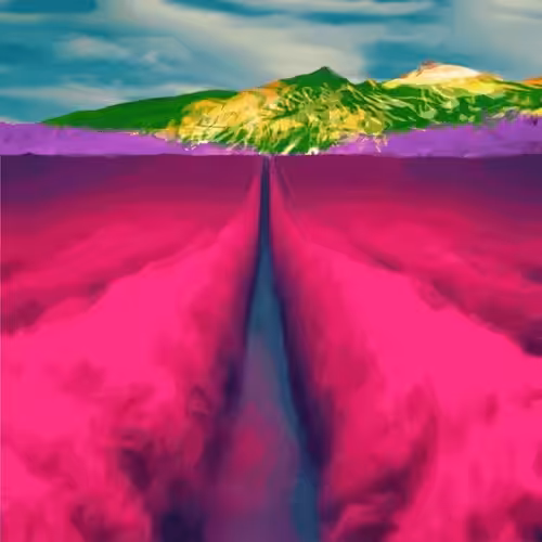 Generated Glitch Landscape #356
