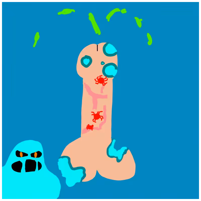Decayed Dickgenerative Art #5