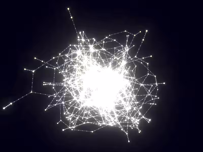 Animated 3D Neural Network