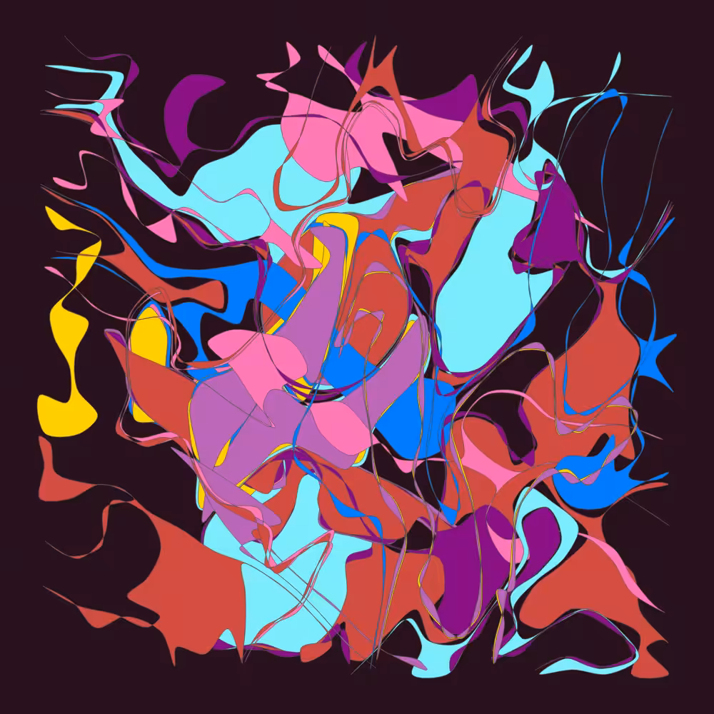 Geometric colorful shapes 3 #213