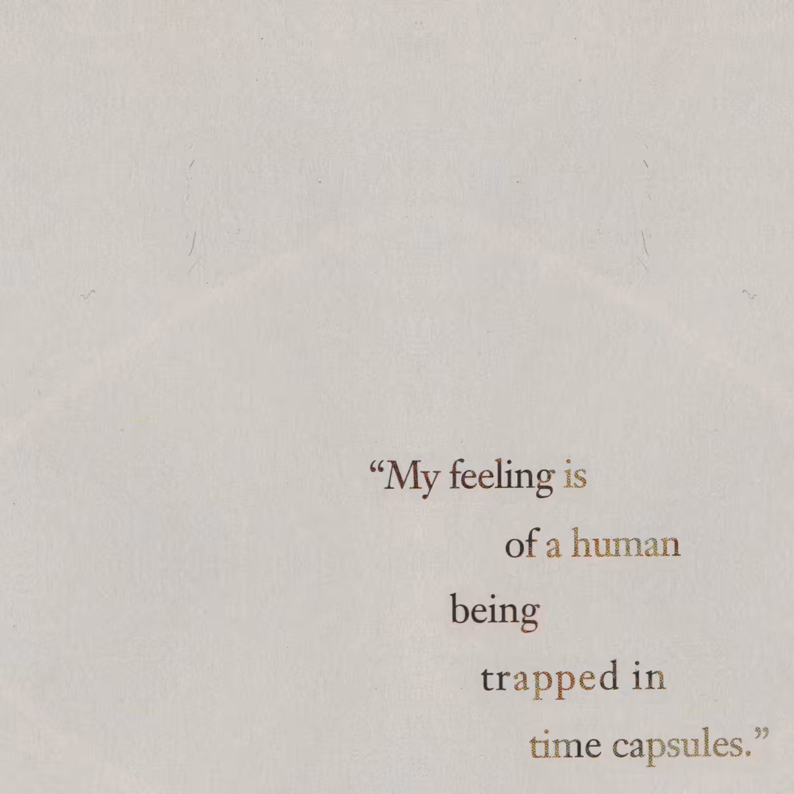 time capsules