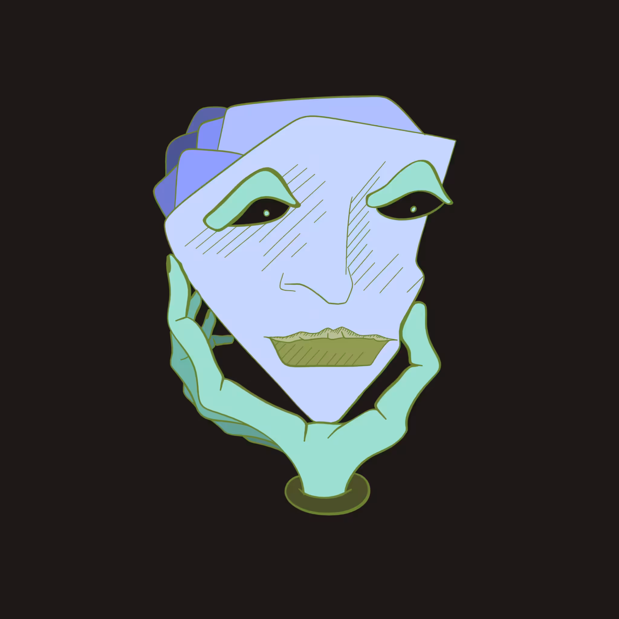 Simulacrum#2 - Head in Hand