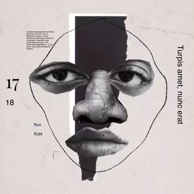 Collage faces #74