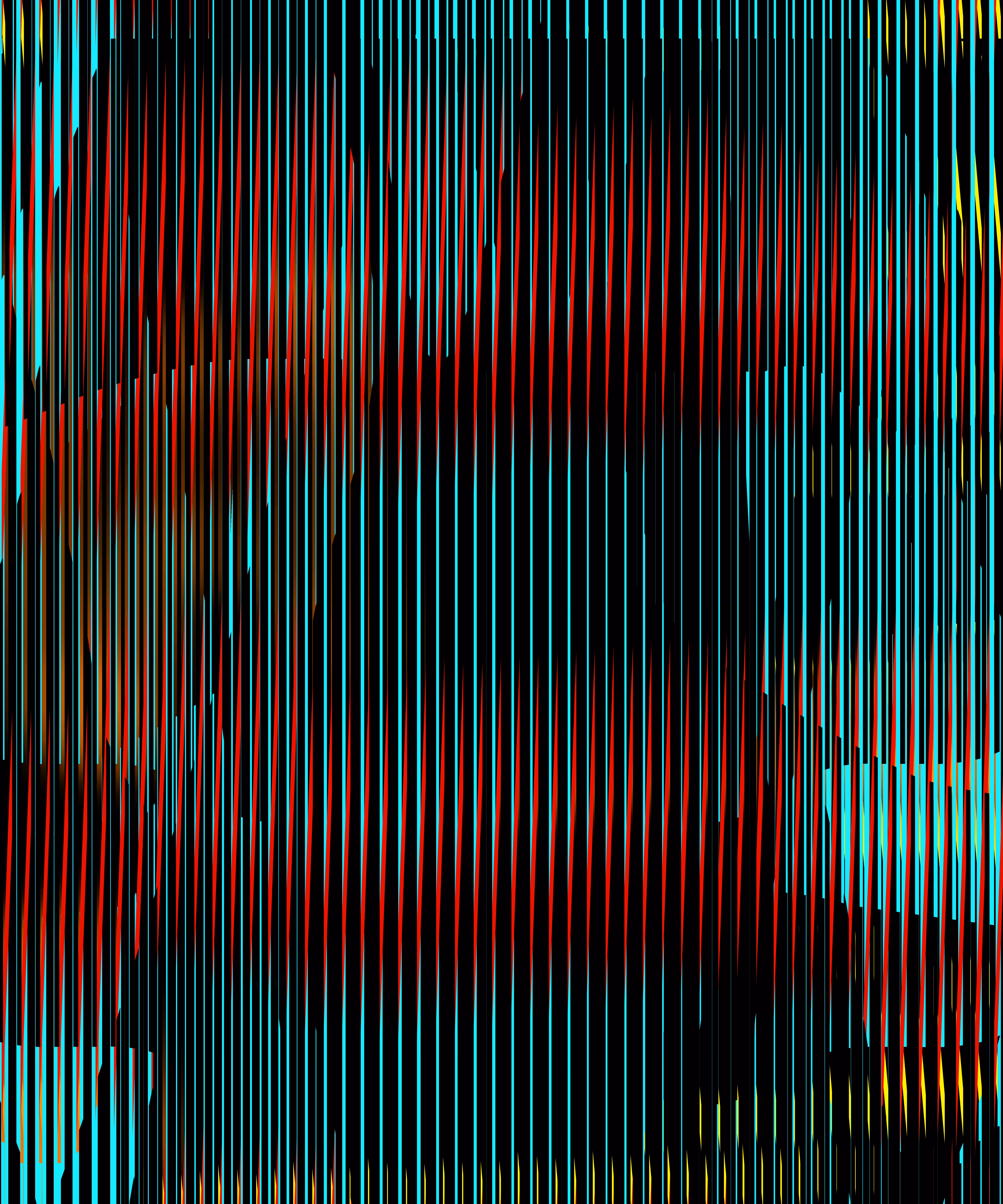 Digital draft for an analogue painting