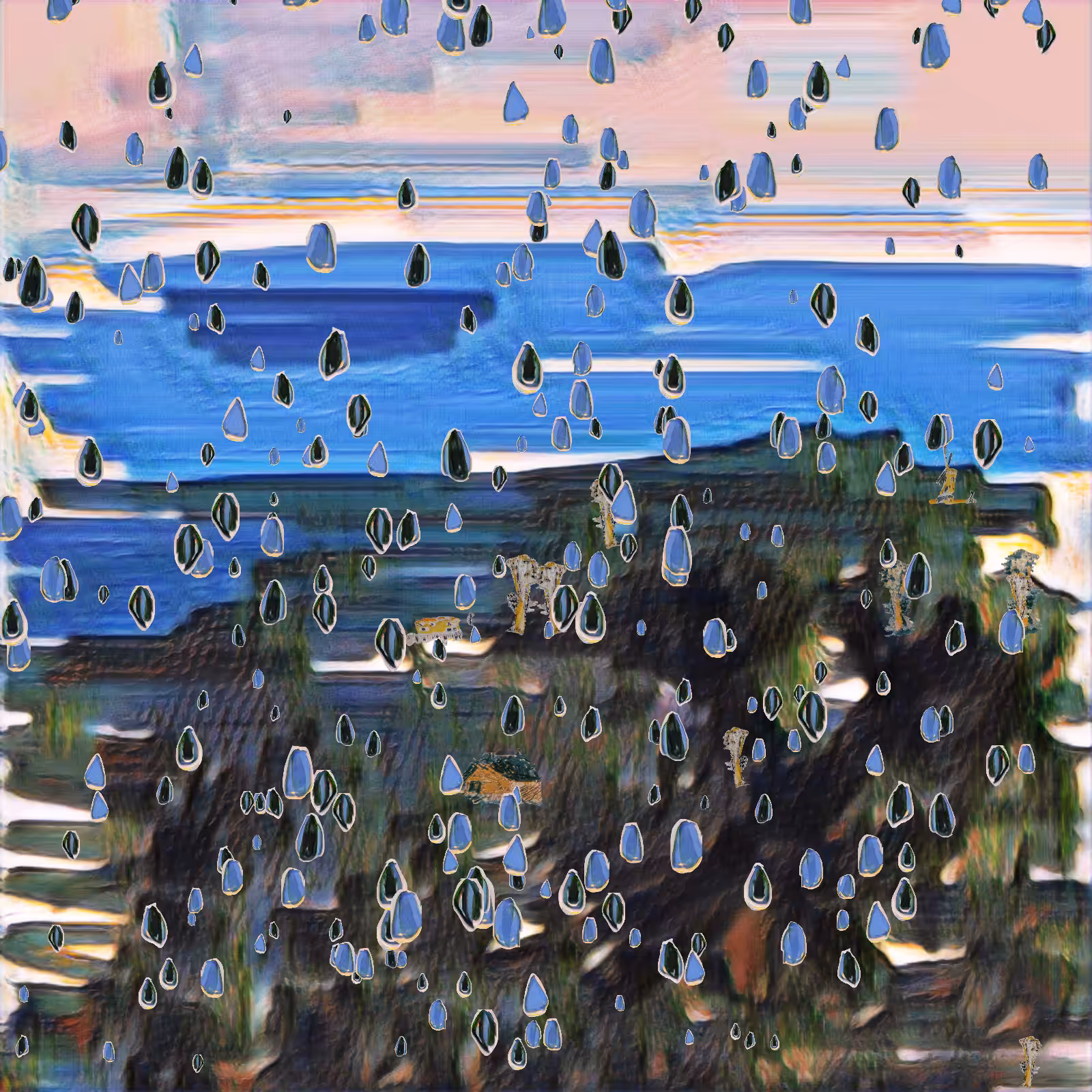 Painted Rain #42