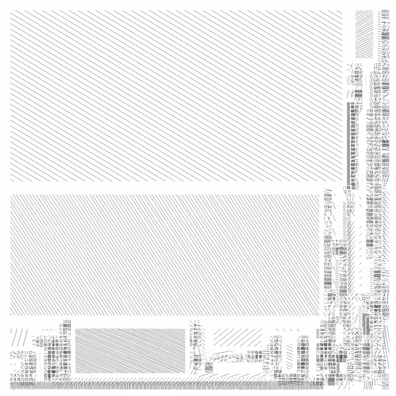 Strips layouts - Overhatched #12