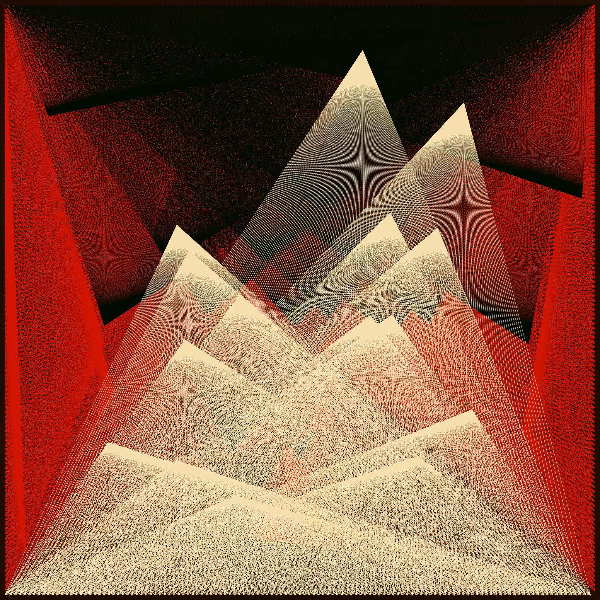 Threaded Peaks No. 11