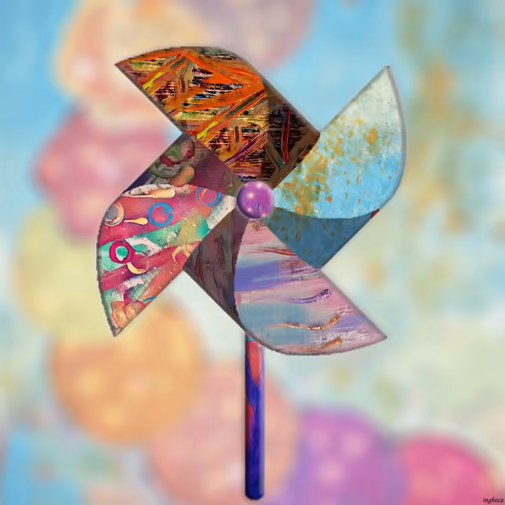 Pinwheel 85  collab  with TheoNFT👩‍👦 @Nft1Theo