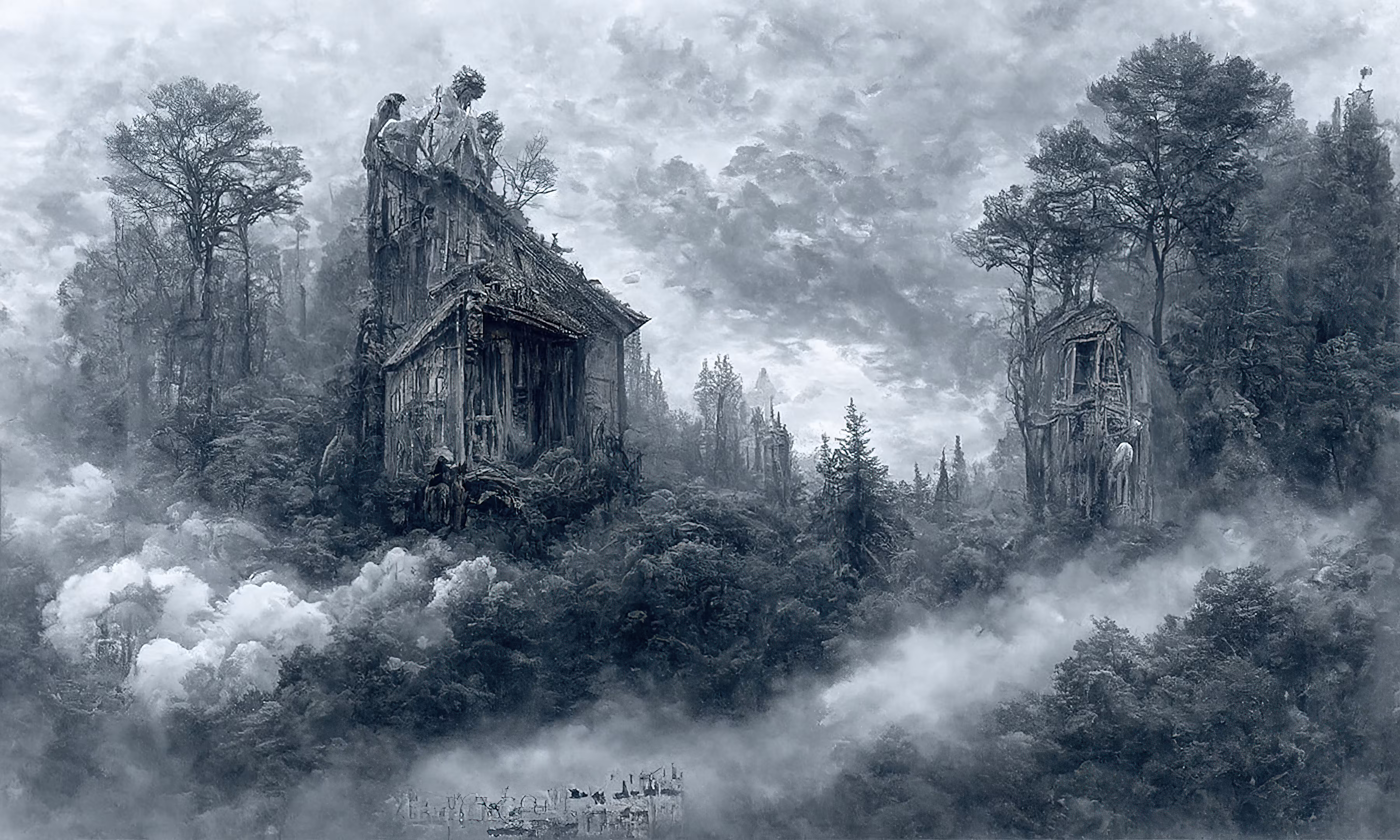 Black mists dissolve