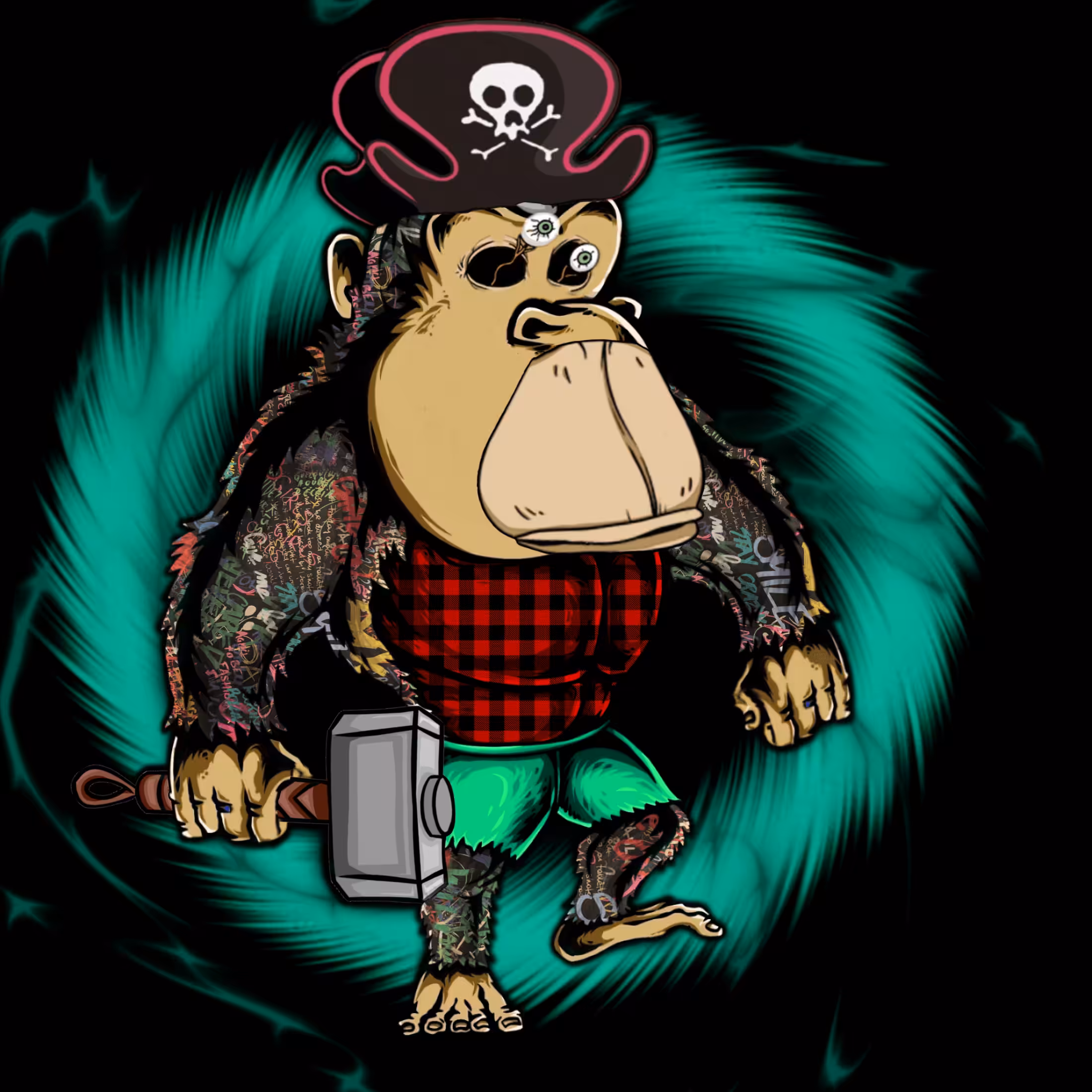 Hip Ass Ape #45