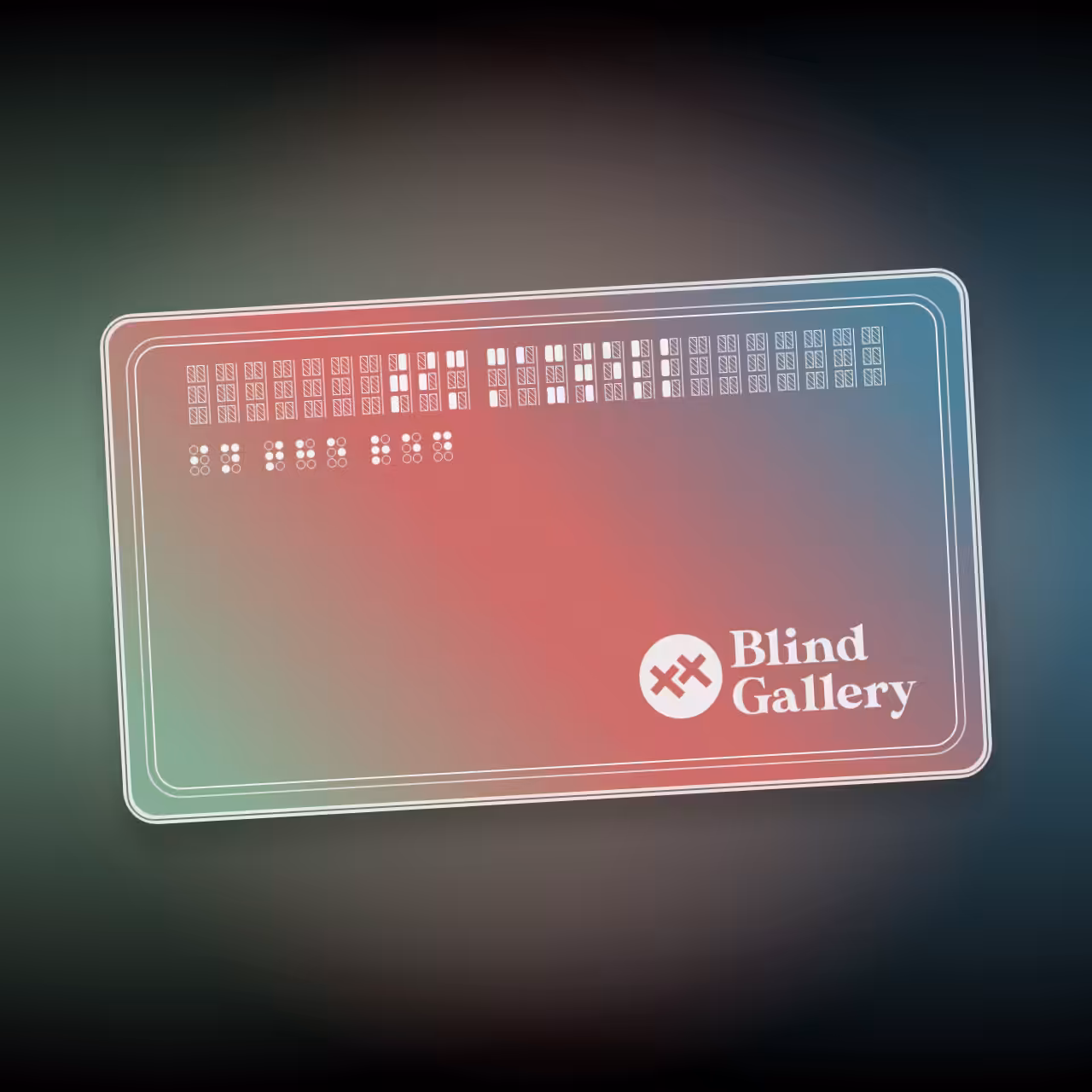 Blind Gallery Club Membership #166