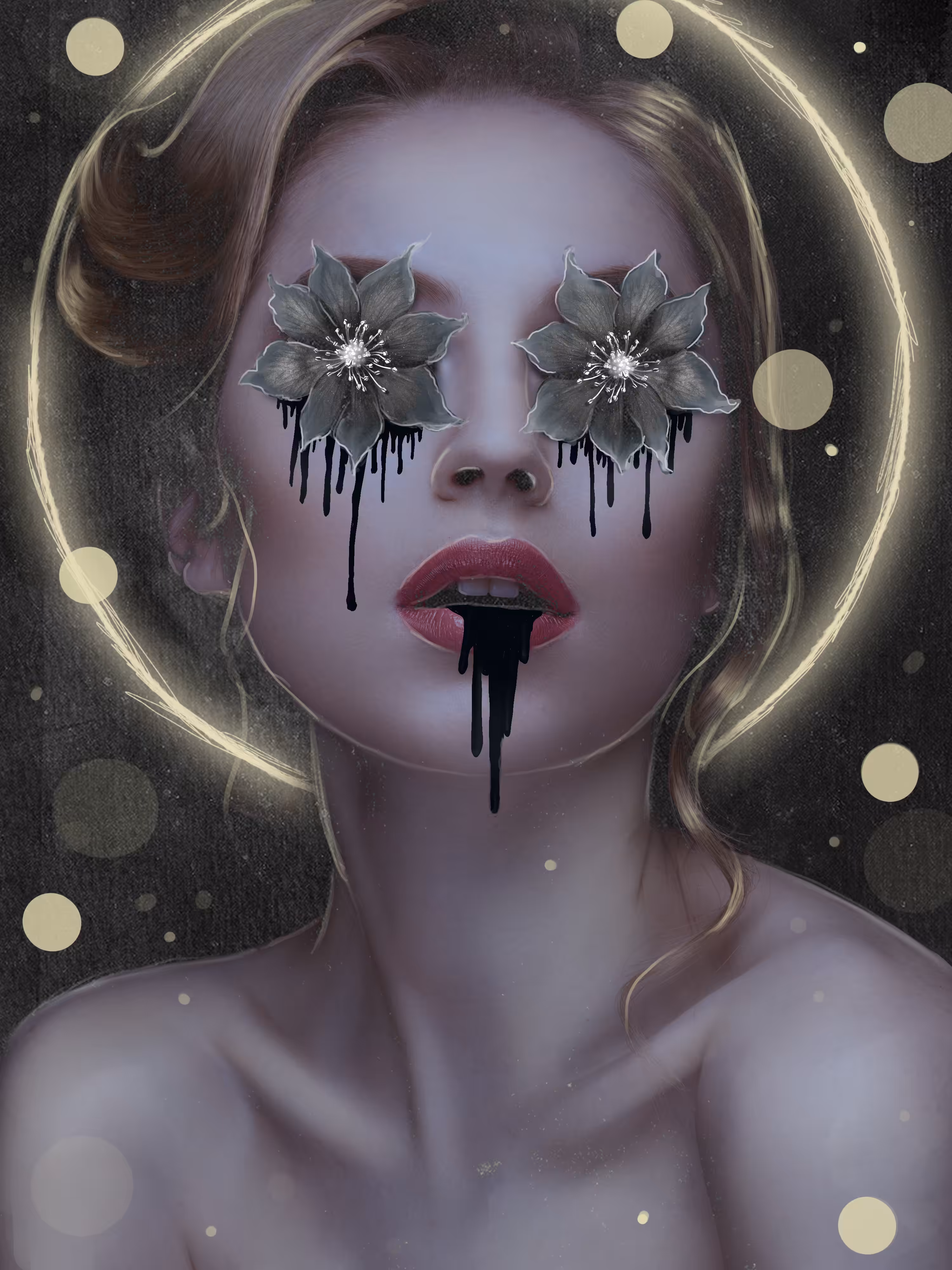 Champagne Drips and Bloody Caviar