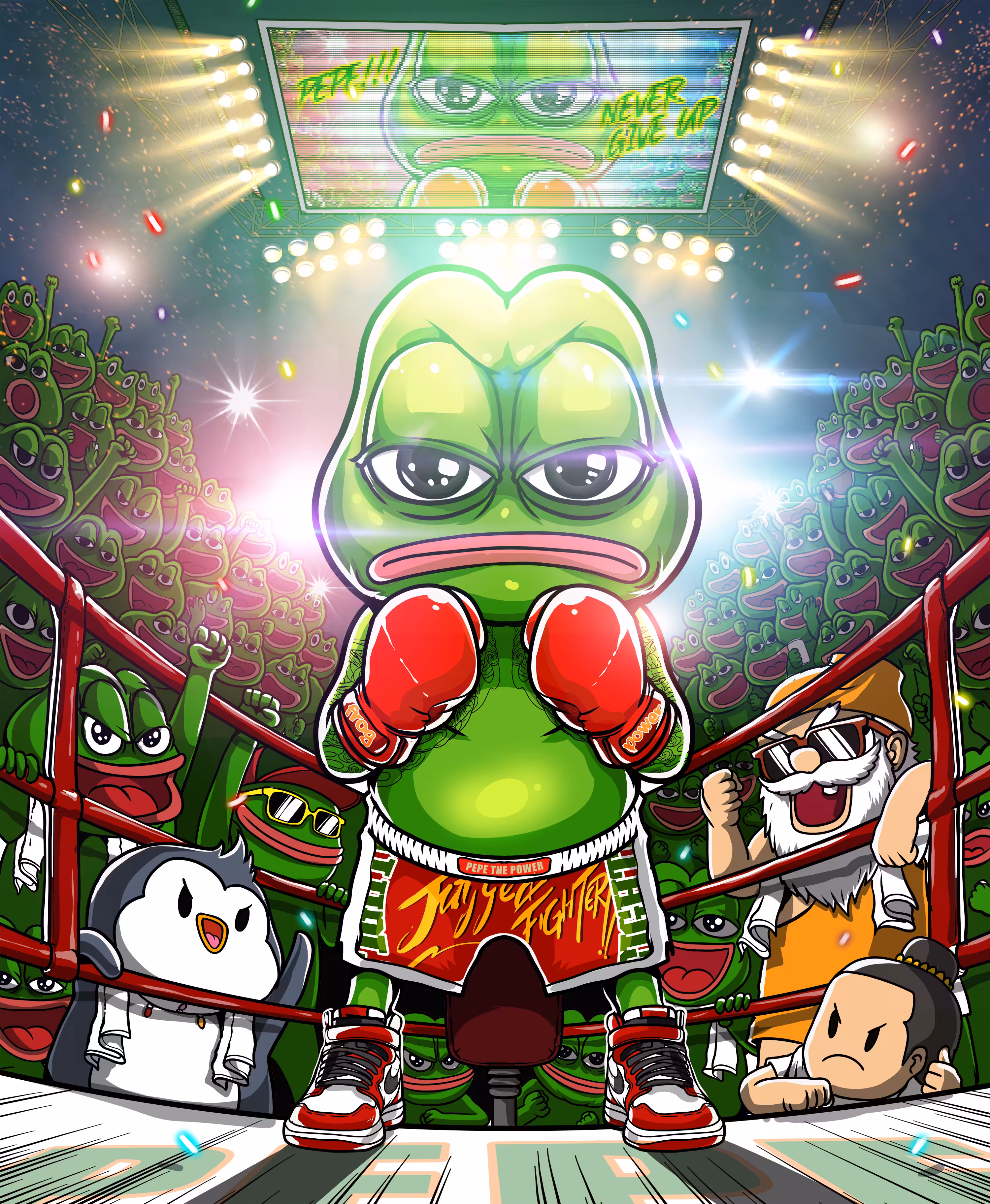 PEPE NEVER GIVE UP!!!