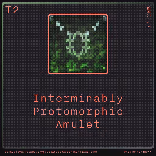 Gear for your quests - Amulet #82