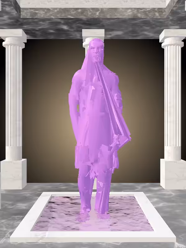 HeavenComputer: The Jumping Glossy Violet Man #7722