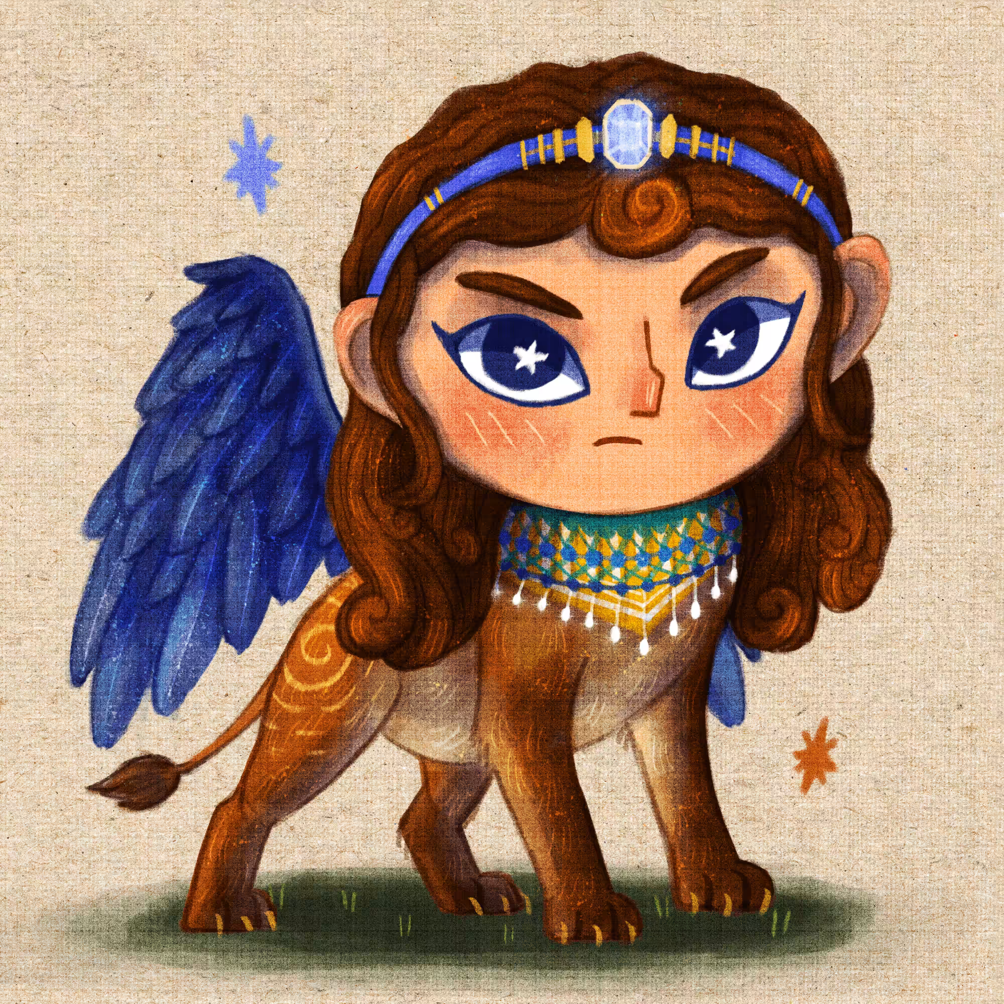 12 Greek Sphinx
