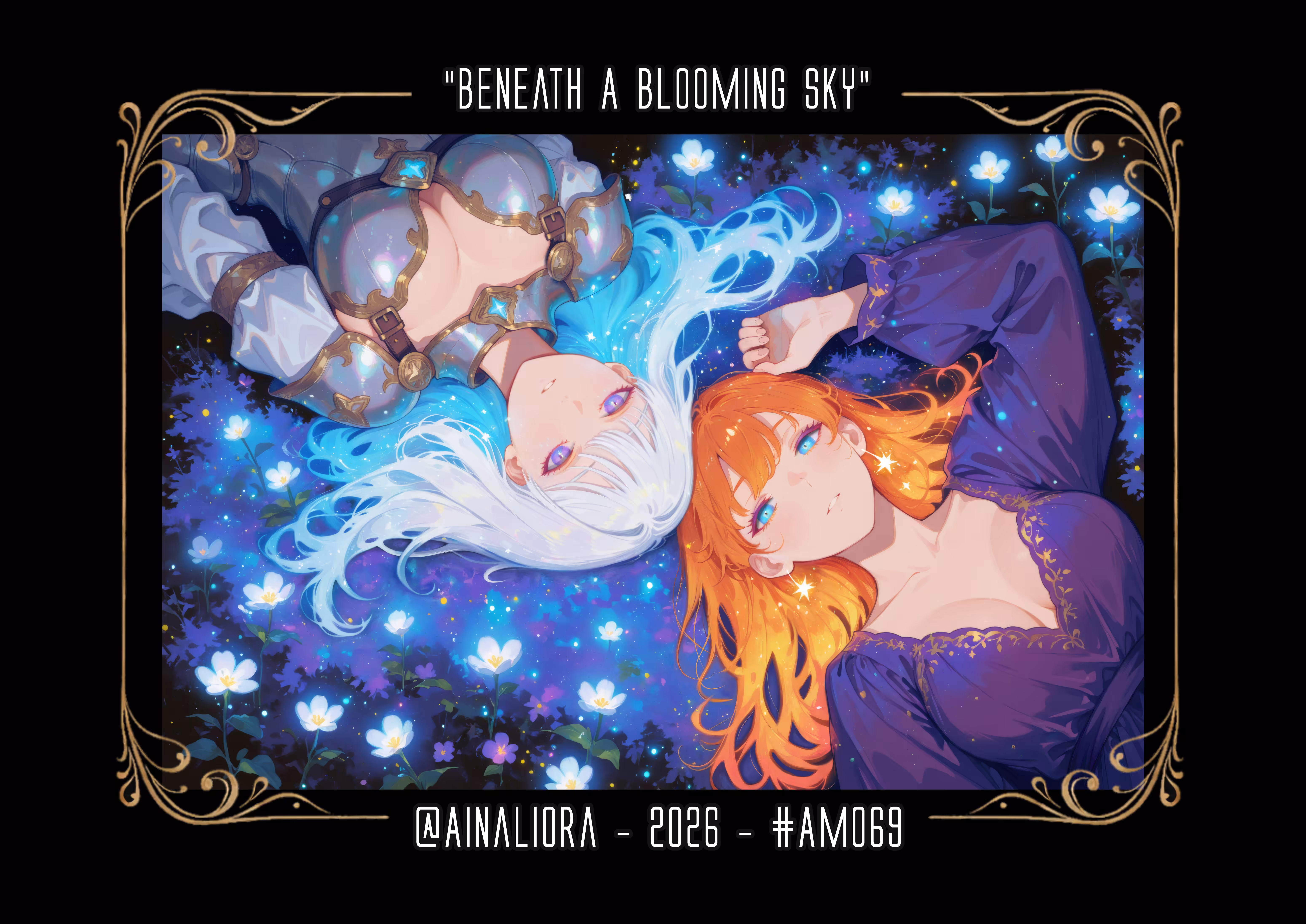 Beneath A Blooming Sky by Ainaliora