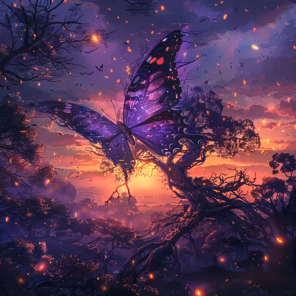 🦋Metamorphosis of Scenes Butterflies in Motion🦋
