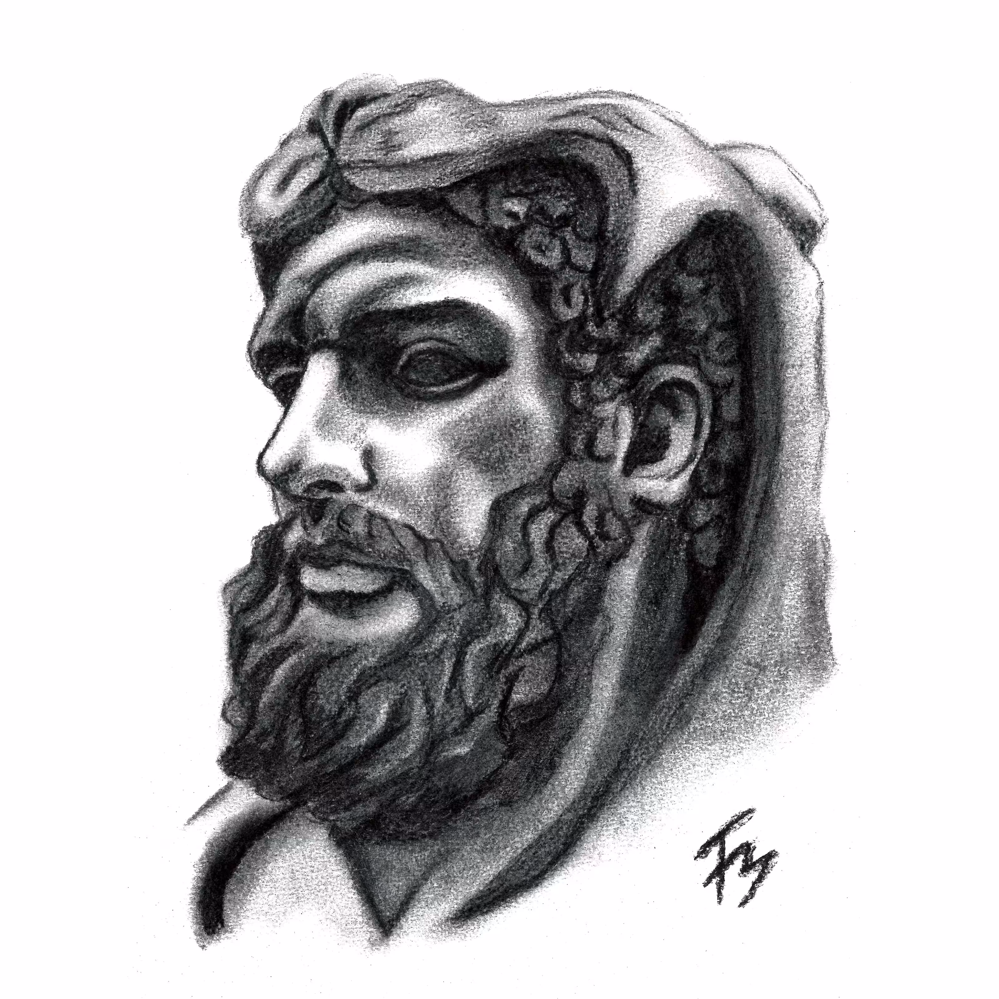 Hercules Statue