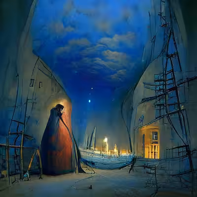 Toward the Old Waterfront