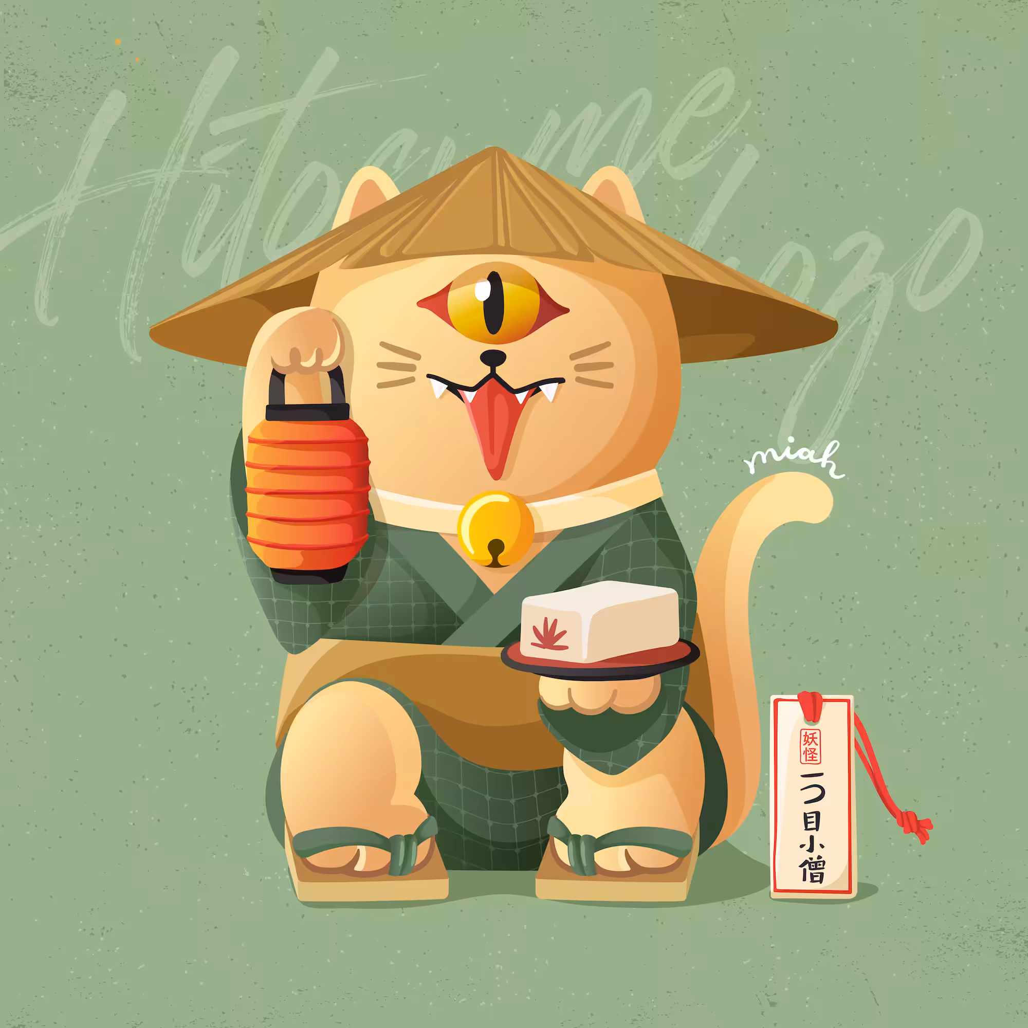 Manekineko x Yokai : Meow Hitotsume-kozō