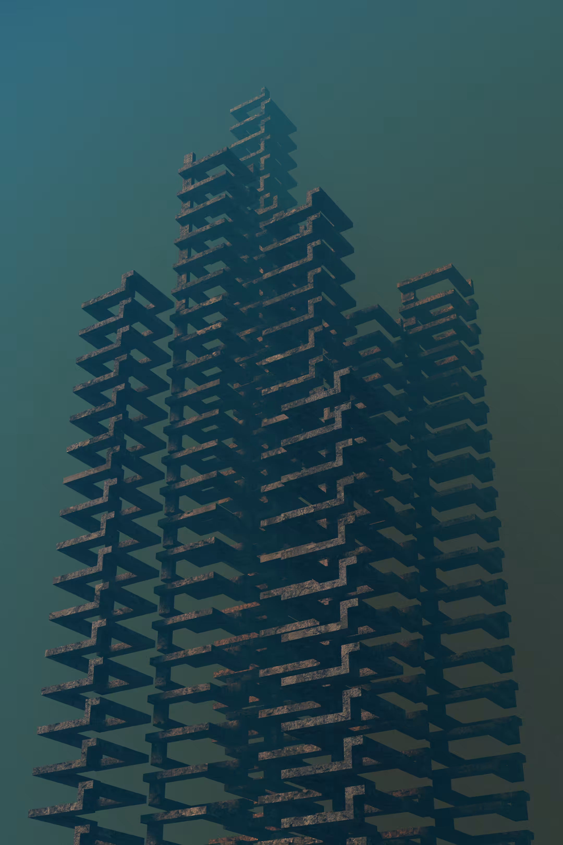 green tower