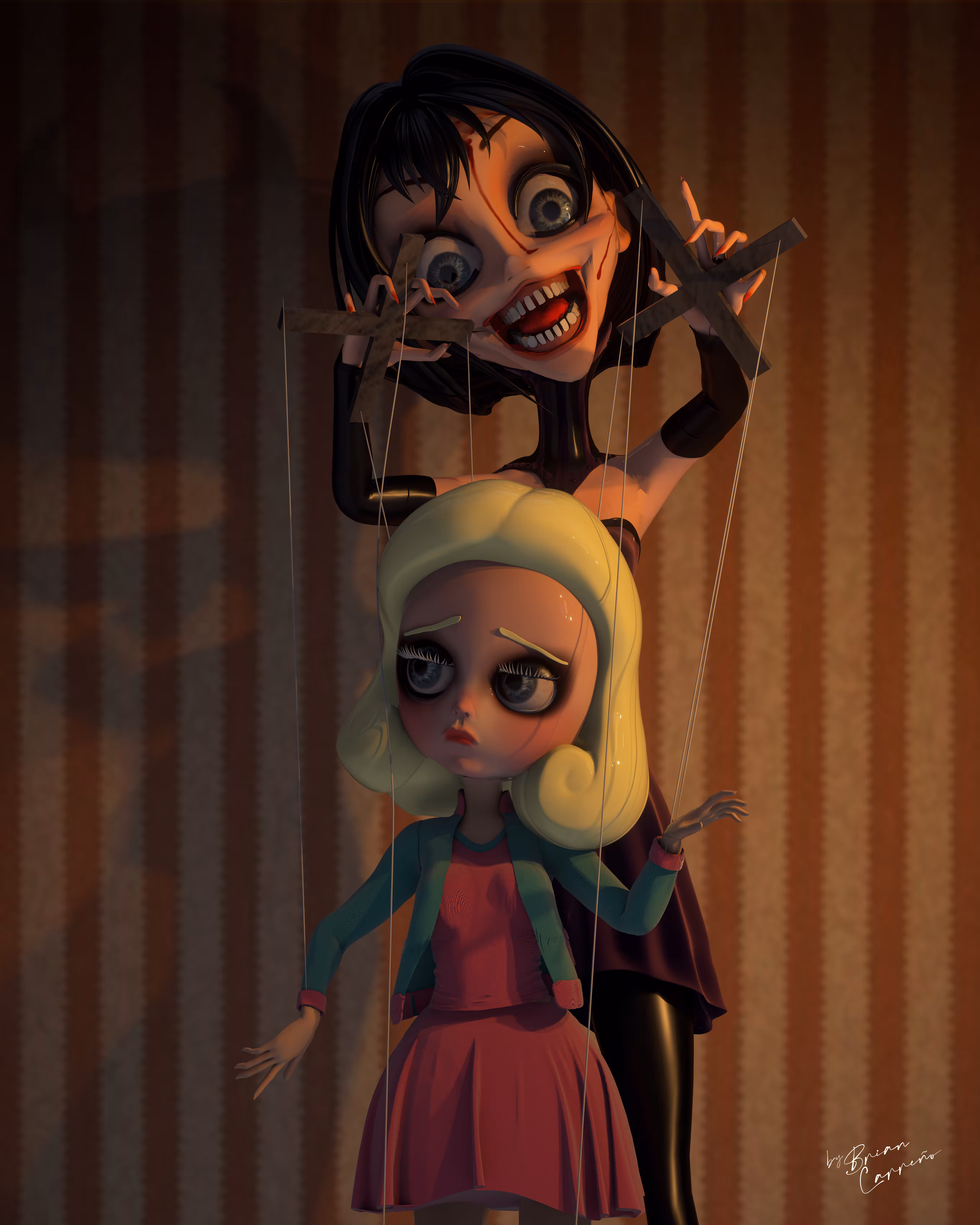 The puppet show