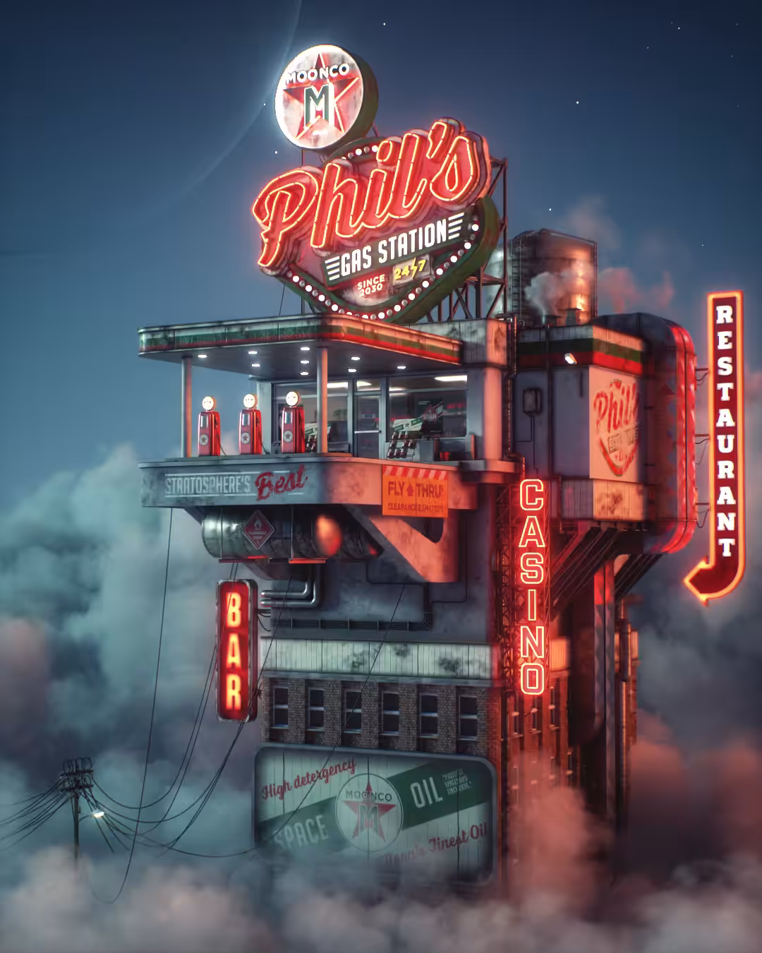 Phil's Gas Station
