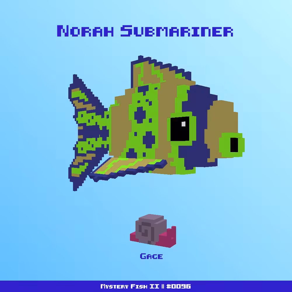 Norah Submariner :: Mystery Fish 0096/1000