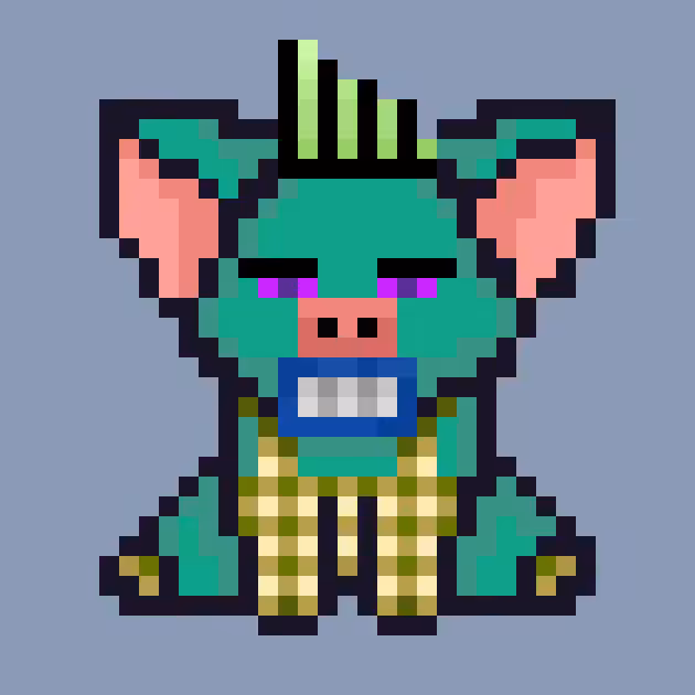 Punk Pig #00154