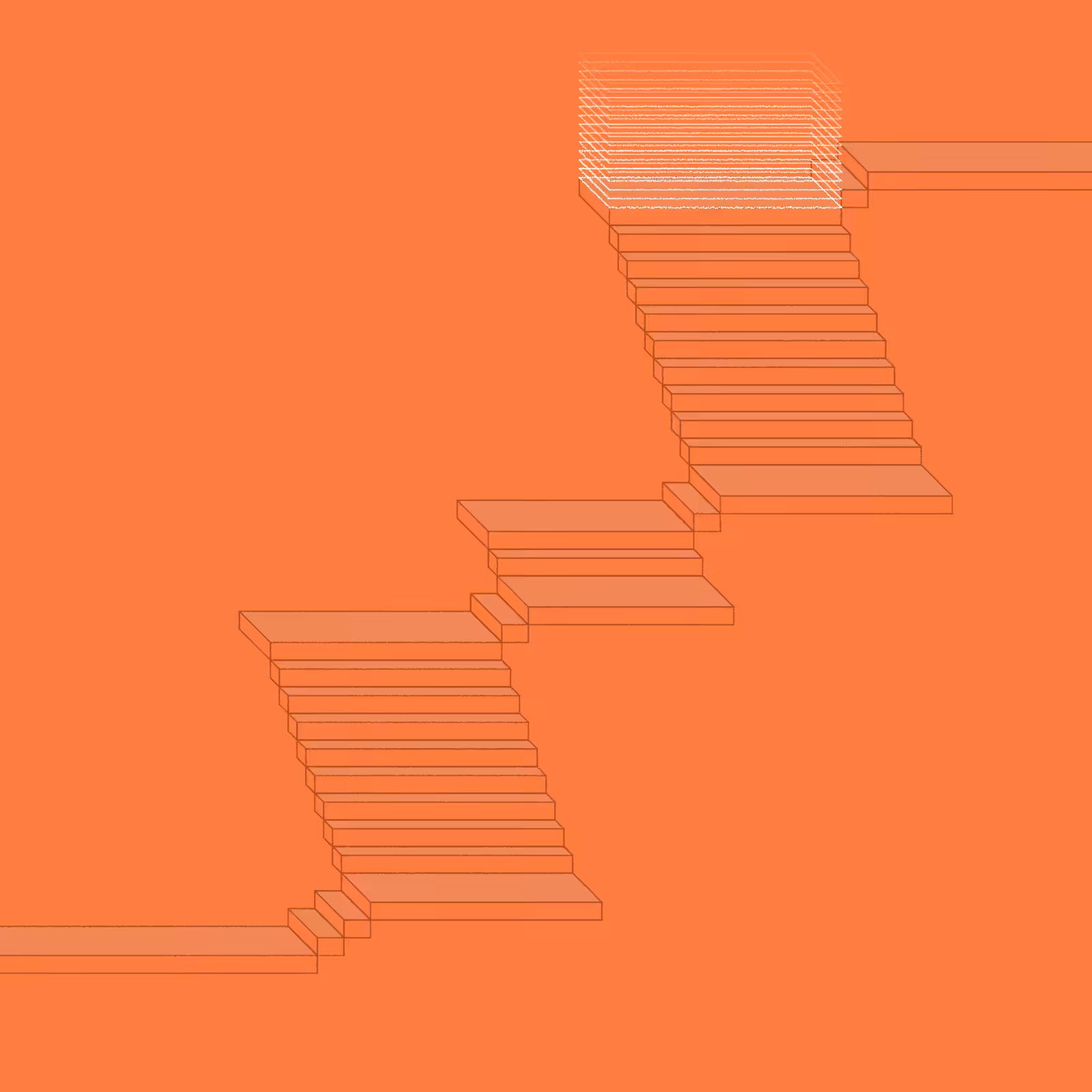 Stairs in a room #28