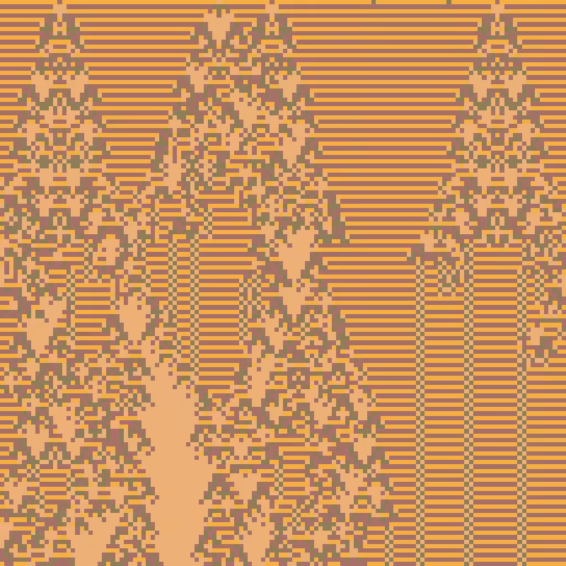 Totalistic Cellular Automata #372