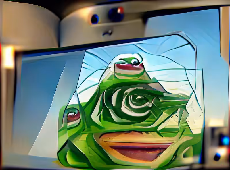 Abraham's First Works: pepe the frog inception