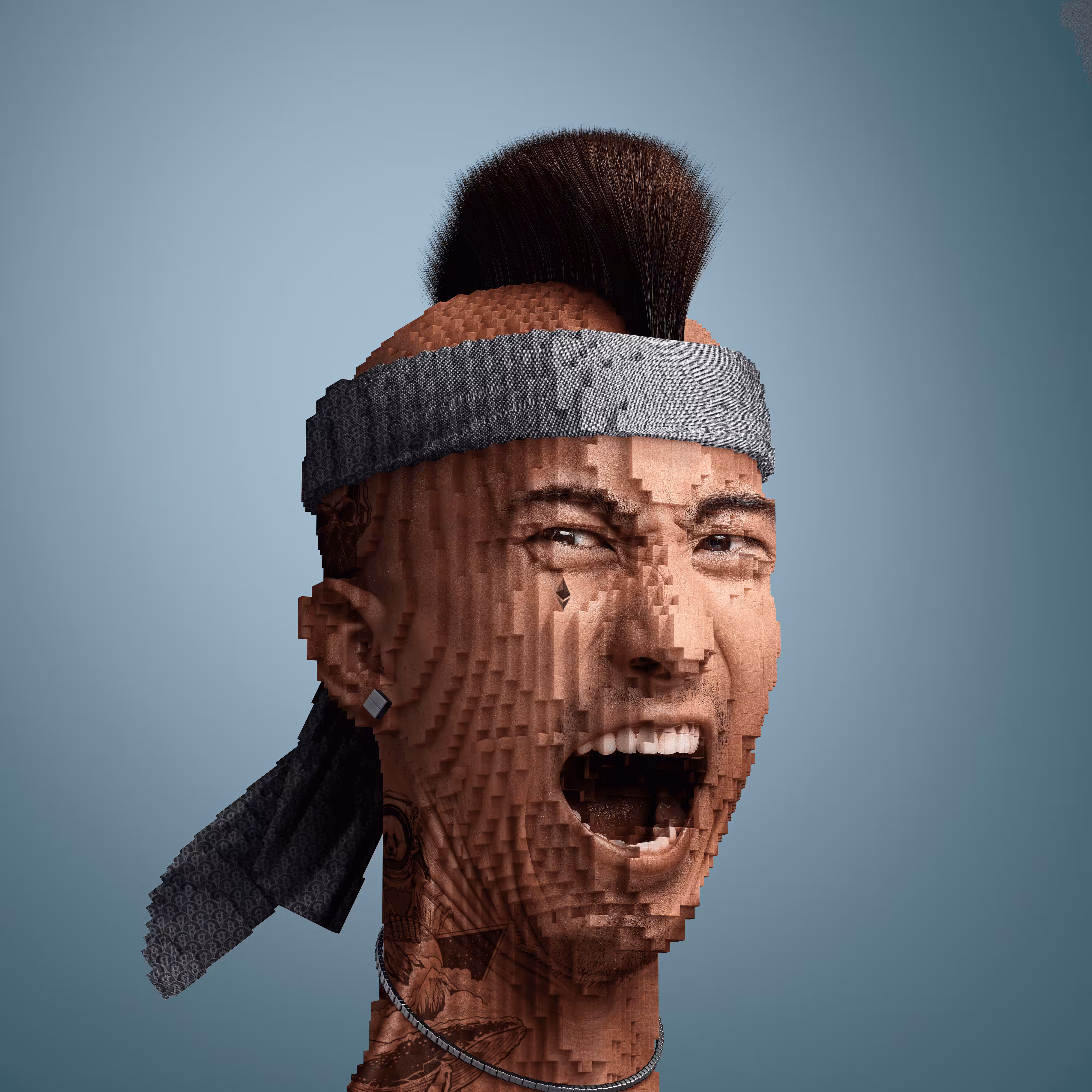 Block Head Punk 103