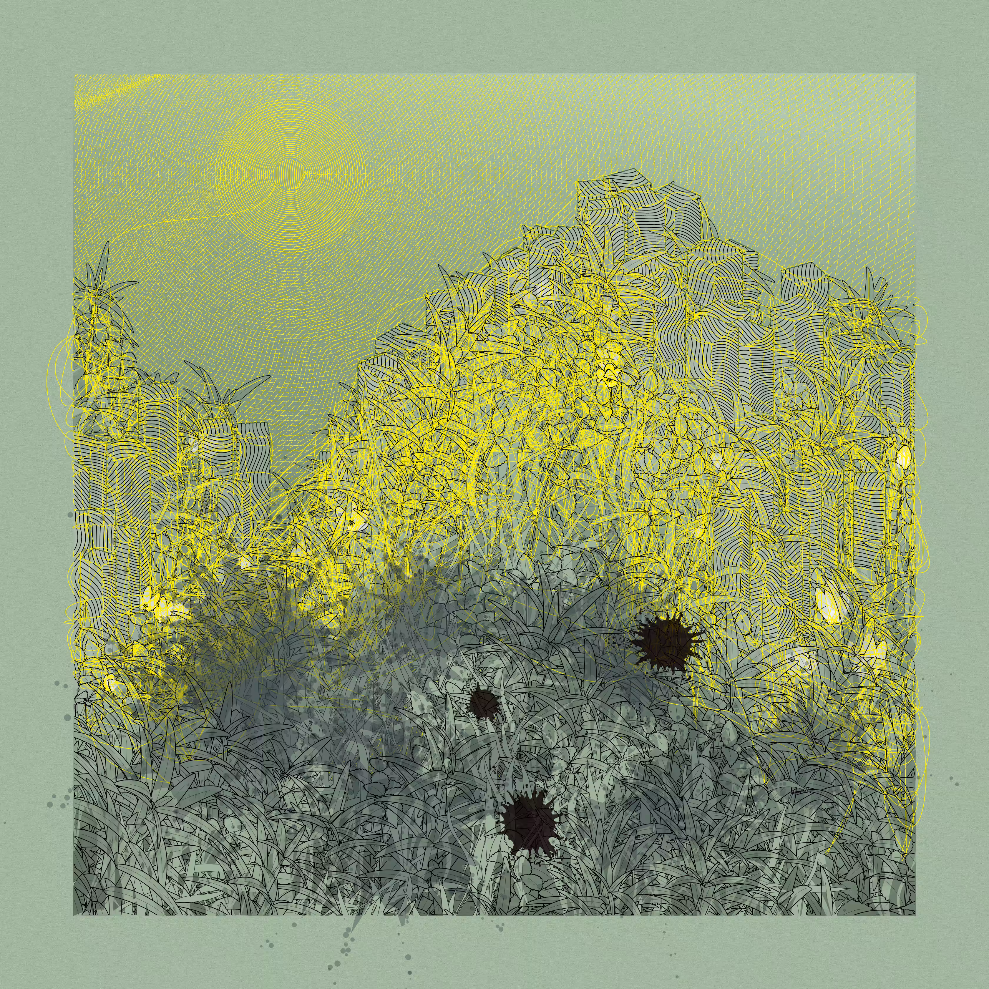 Landscape with Carbon Capture #6834