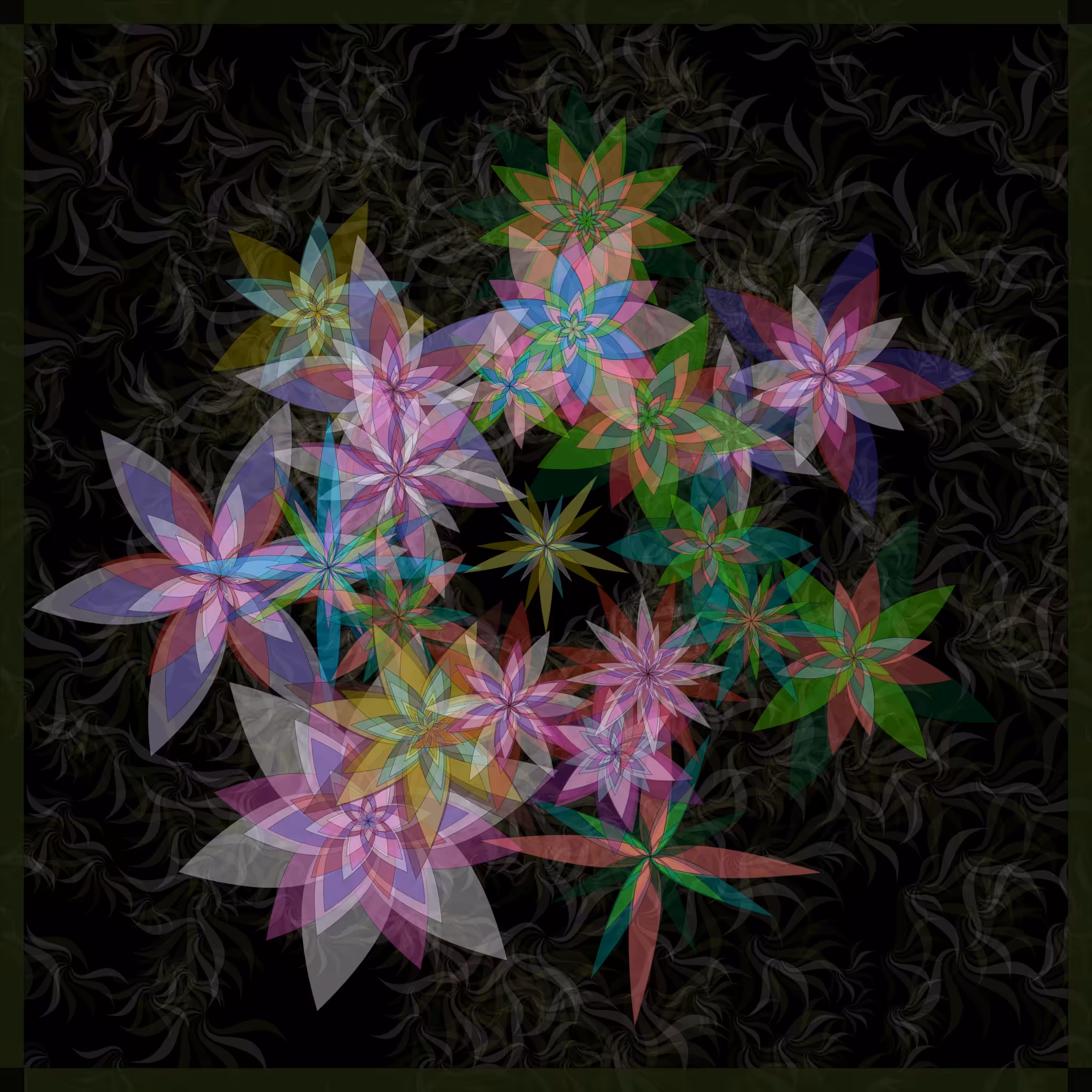 Bezier Garden #77